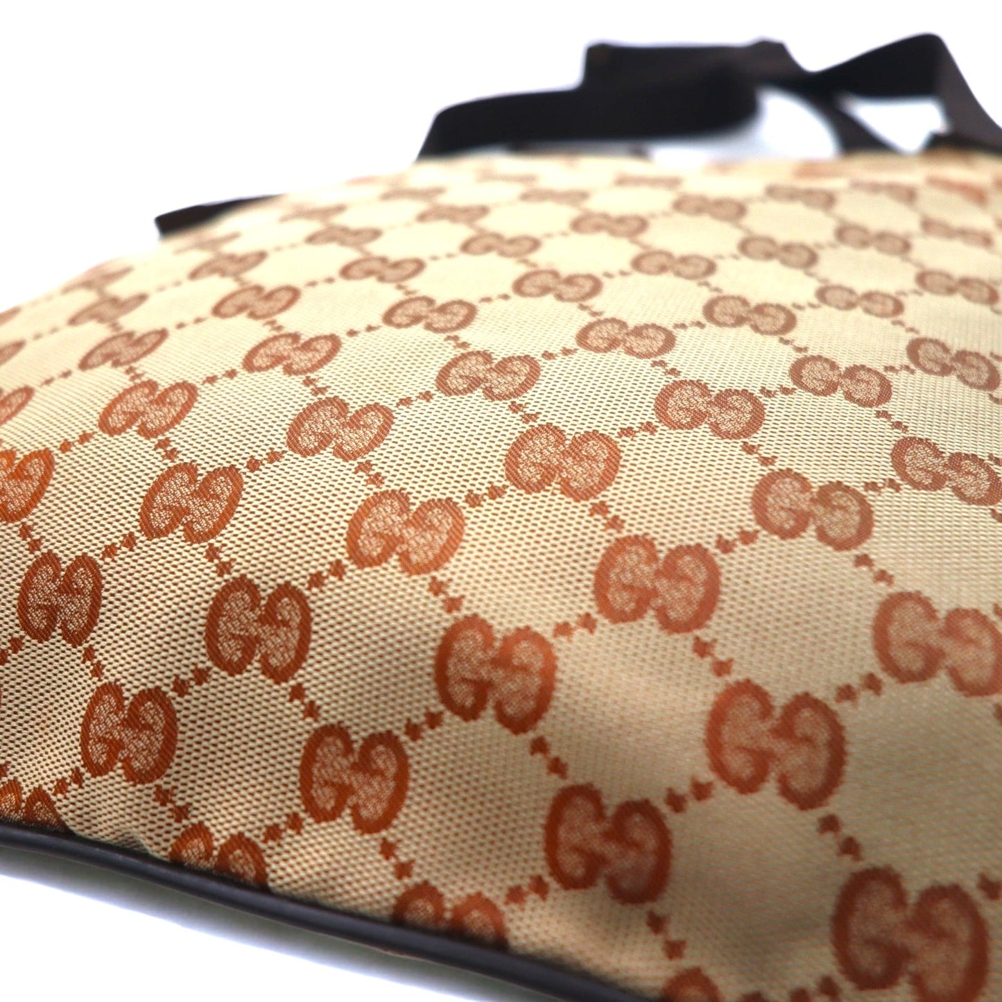 GUCCI イタリア製 GGキャンバス ショルダーバッグ ベージュ 132907 002214