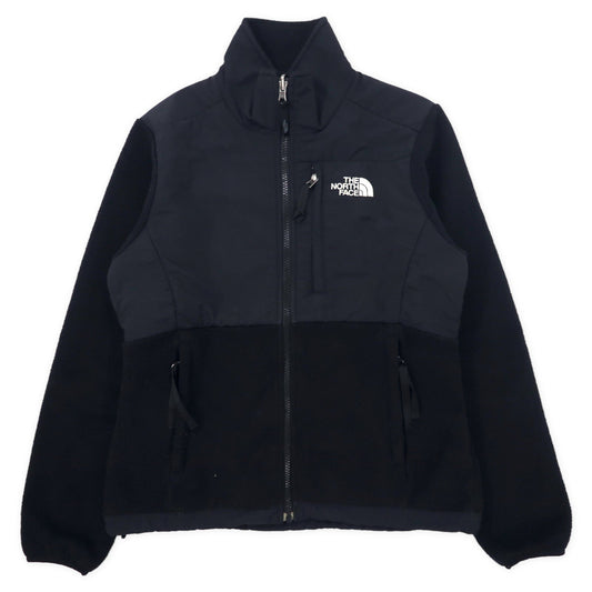 THE NORTH FACE デナリジャケット フリース XS ブラック POLARTEC ポリエステル ロゴ刺繍 エルサルバドル製