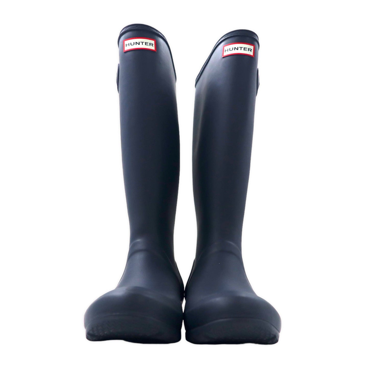 HUNTER ロング レインブーツ 24cm ネイビー ラバー ORIGINAL TALL WFT1026RMA