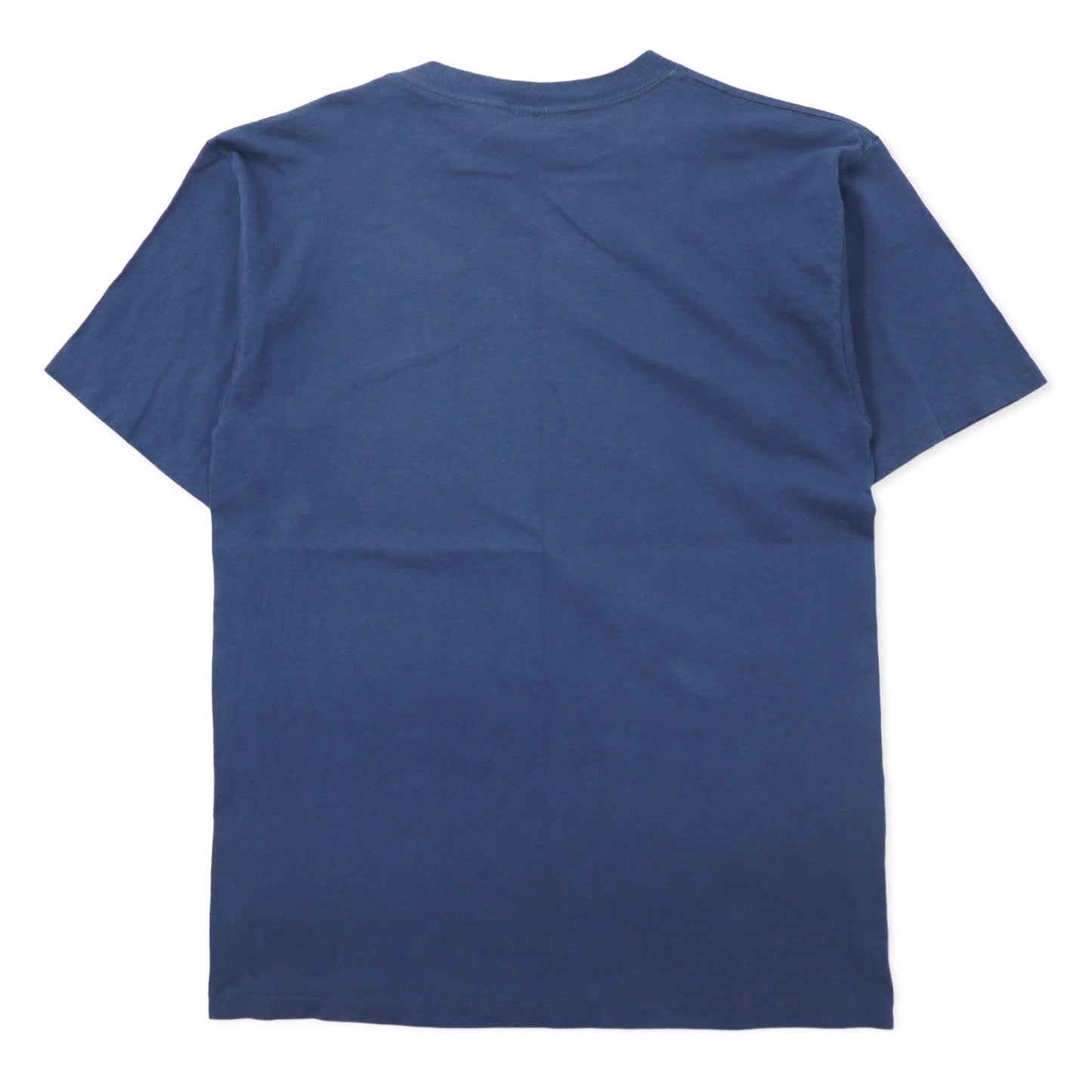USA製 90年代 PRAIRIE MOUNTAIN インディアン プリント Tシャツ L ネイビー コットン bryce canyon