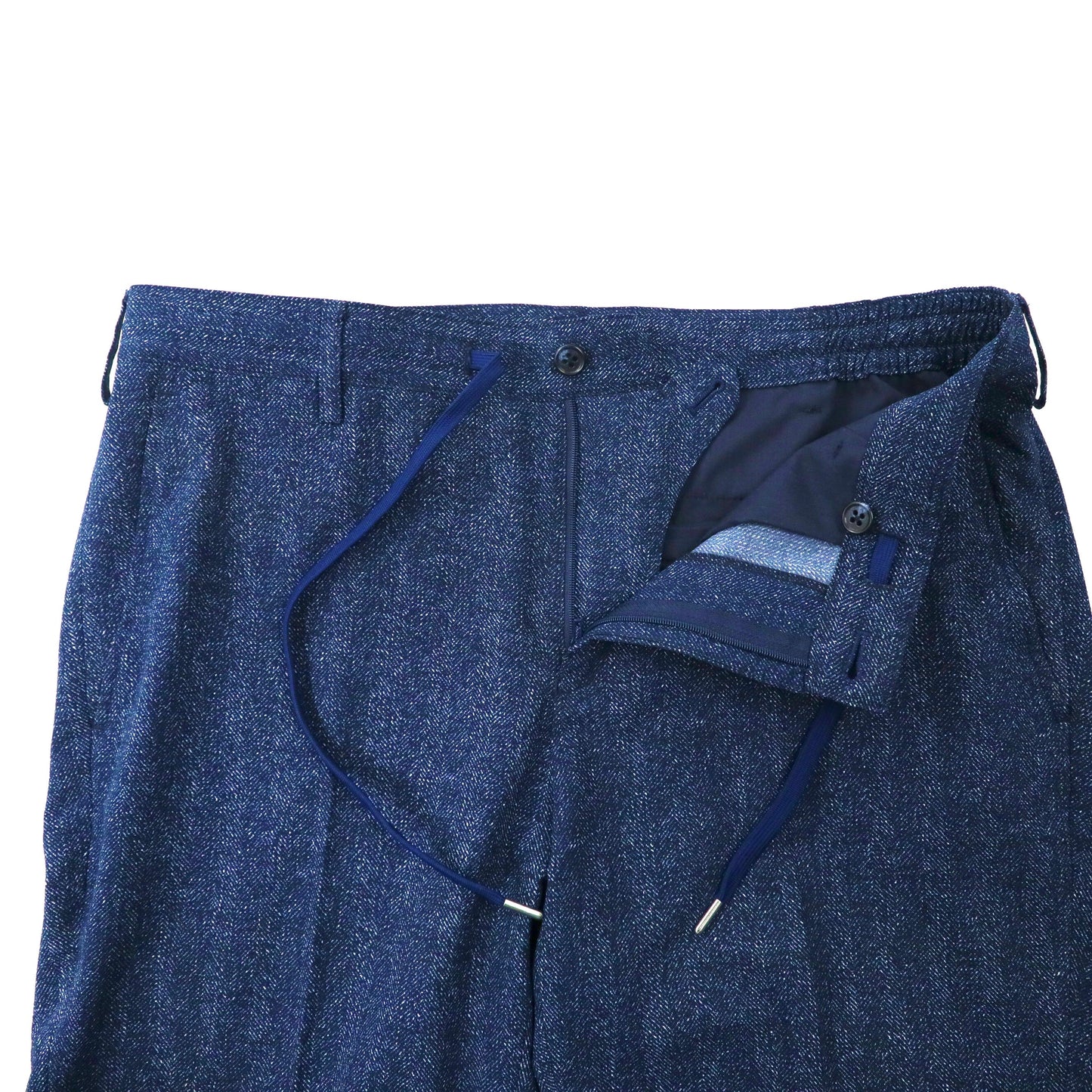 DESIGNWORKS イージースーツ セットアップ 48 ネイビー ポリエステル ストレッチ 0340-09-82020