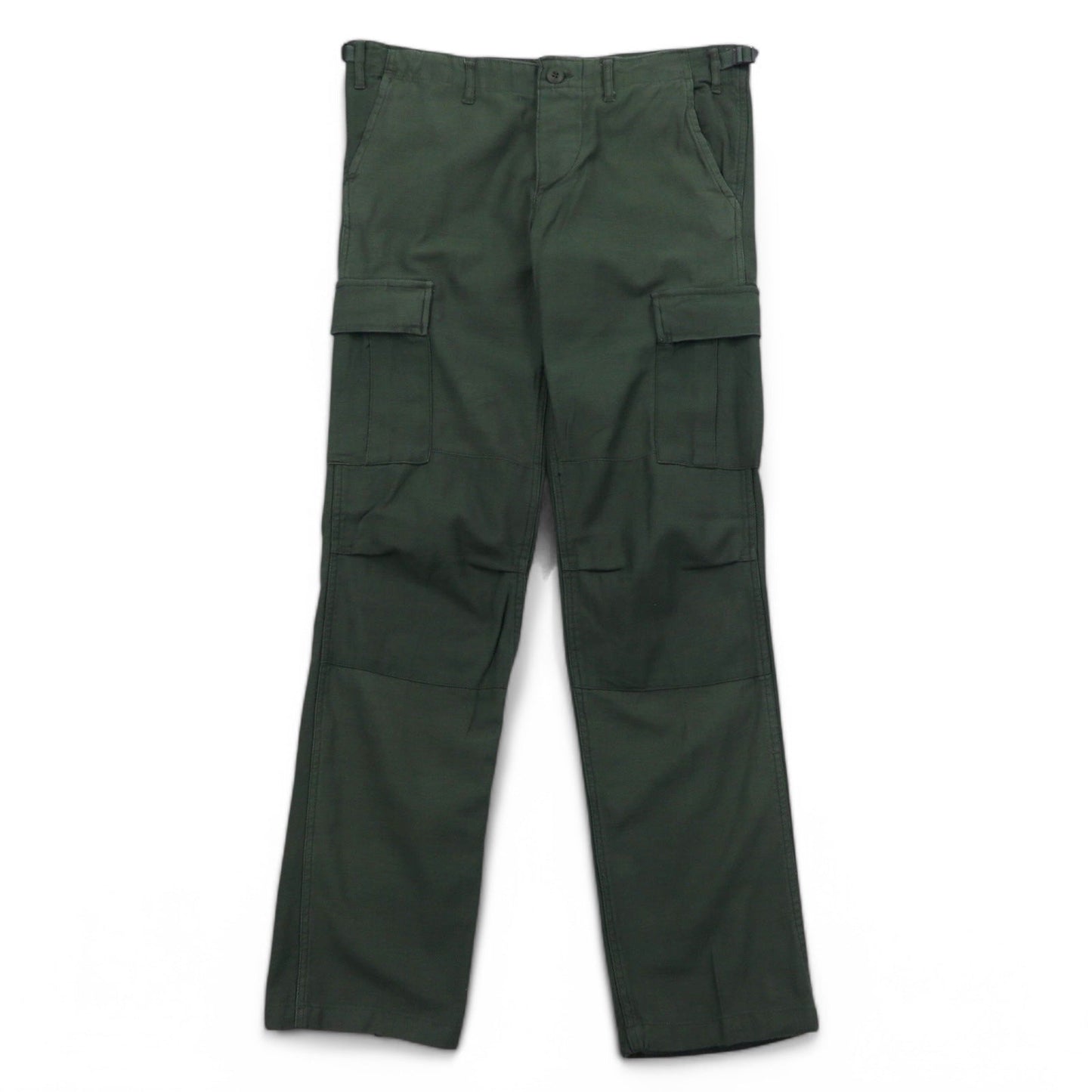 US ARMY 米軍 B.D.U. ミリタリー ダブルニー カーゴパンツ L カーキ 8415-01-184-1443 YMCL KY