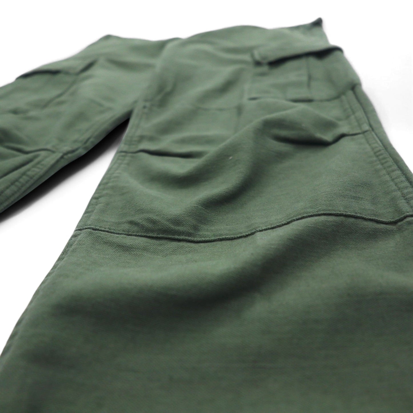 US ARMY 米軍 B.D.U. ミリタリー ダブルニー カーゴパンツ L カーキ 8415-01-184-1443 YMCL KY