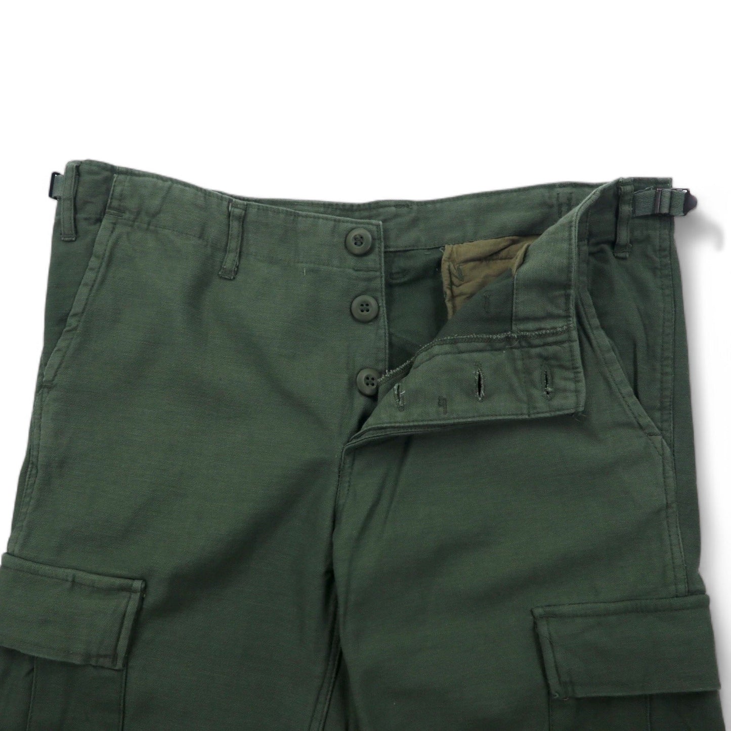 US ARMY 米軍 B.D.U. ミリタリー ダブルニー カーゴパンツ L カーキ 8415-01-184-1443 YMCL KY