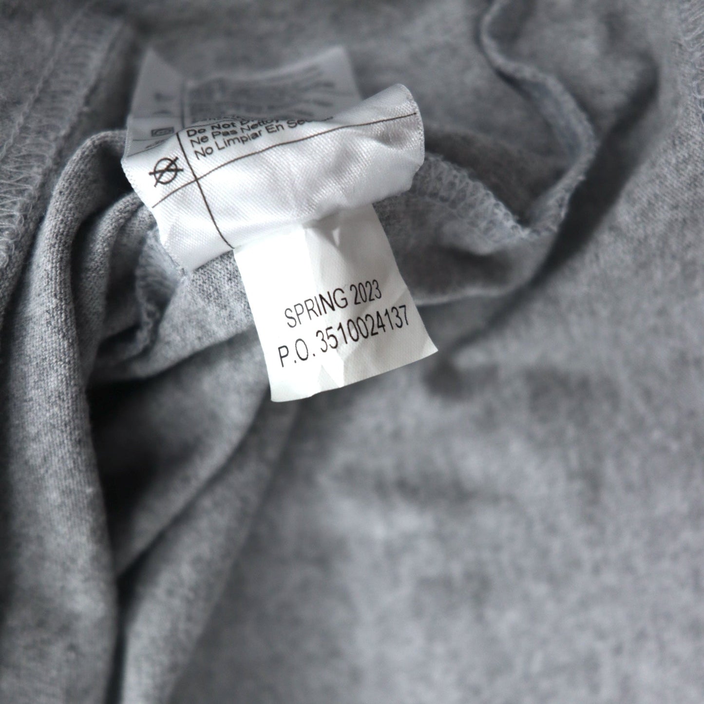 Carhartt ルーズフィット ロングスリーブ ポケット Tシャツ ロンT 3XL グレー LOOSE FIT HEAVYWEIGHT LONG-SLEEVE POCKET T-SHIRT K126