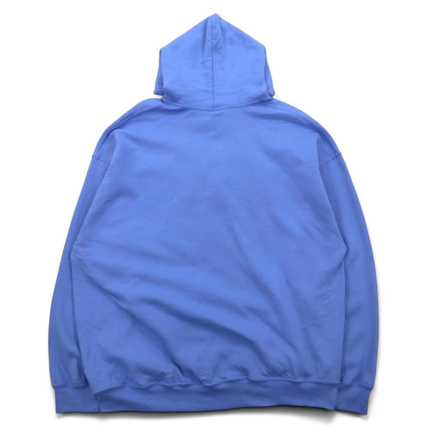 GILDAN カレッジ プルオーバー パーカー 2XL ブルー Dry Blend 裏起毛 JUGDE アーチロゴ ホンジュラス製