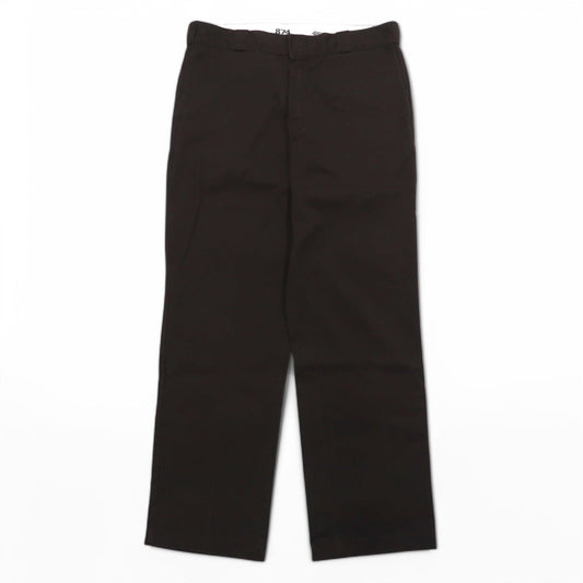Dickies 874 チノパンツ ワークパンツ L ブラウン ポリエステル コットン ホンジュラス製