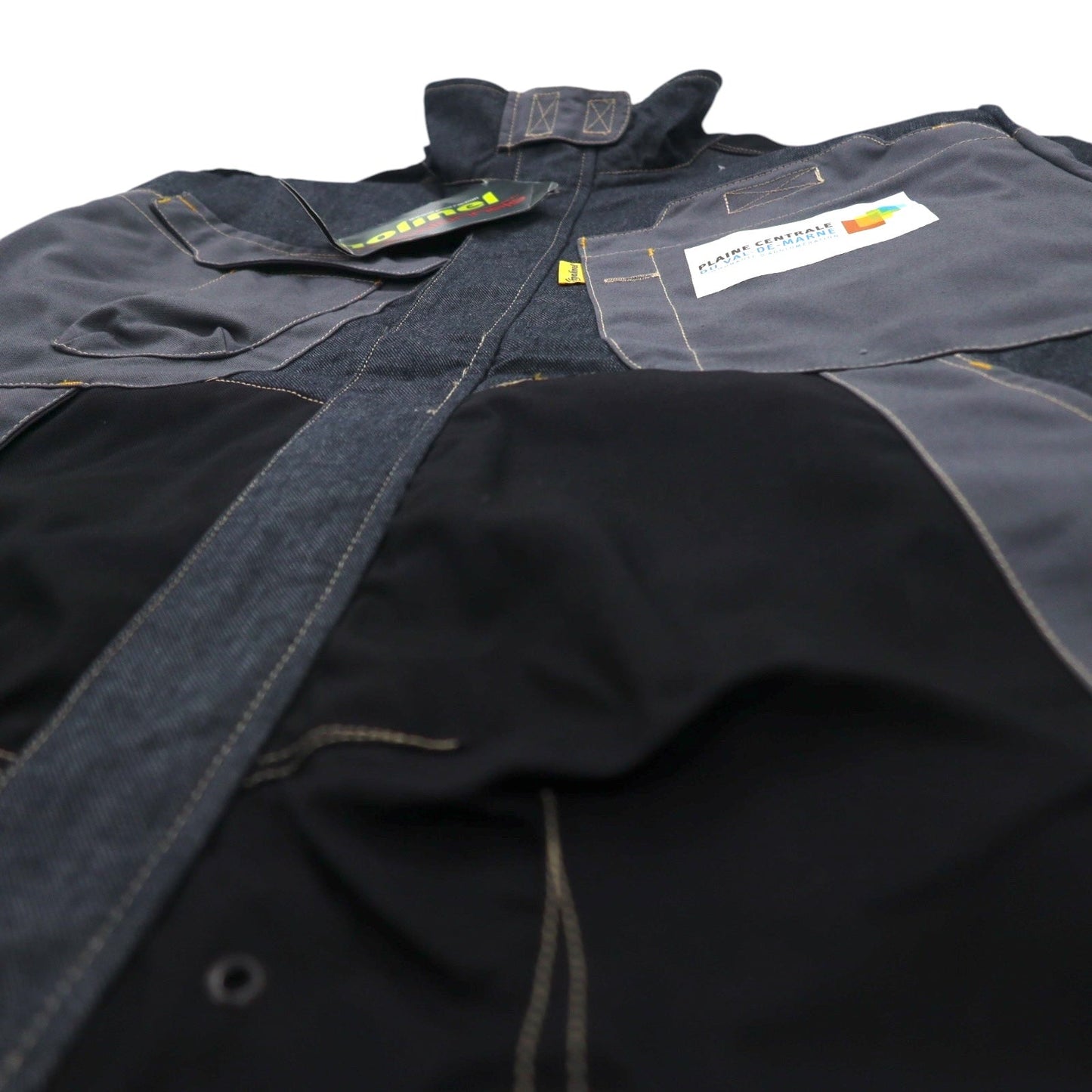 molinel expert ユーロワーク フランス ユーティリティ ジャケット L グレー Cordura コーデュラ デニム 未使用品