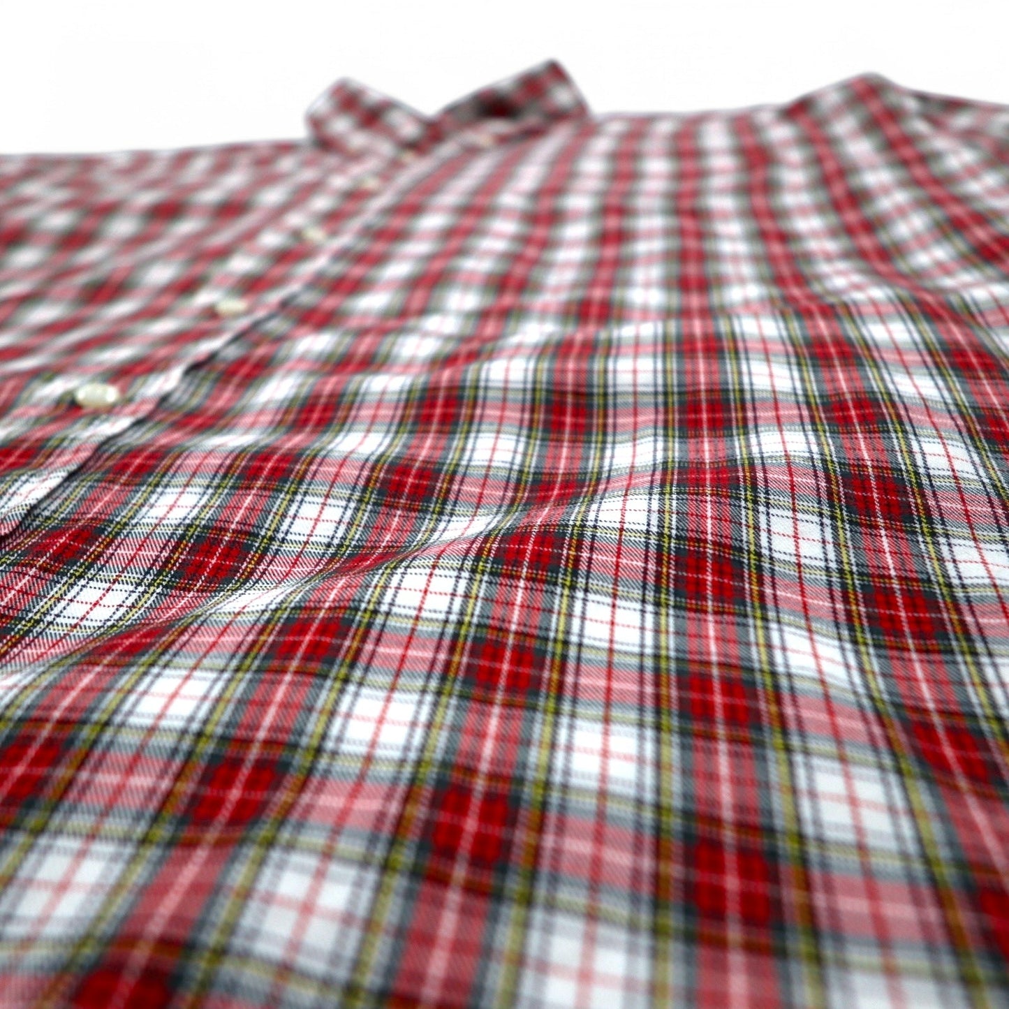 Ralph Lauren 90年代 ボタンダウンシャツ L レッド チェック BLAIRE スモールポニー刺繍