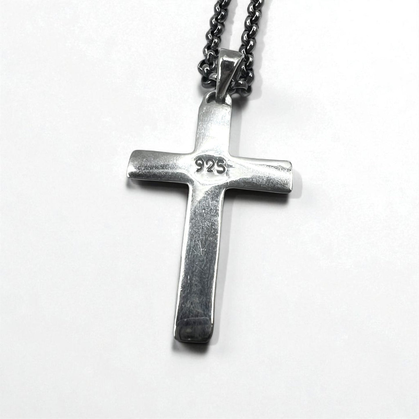 Vintage Silver Cross Necklace クロス 十字架 ネックレス 唐草 シルバー 925