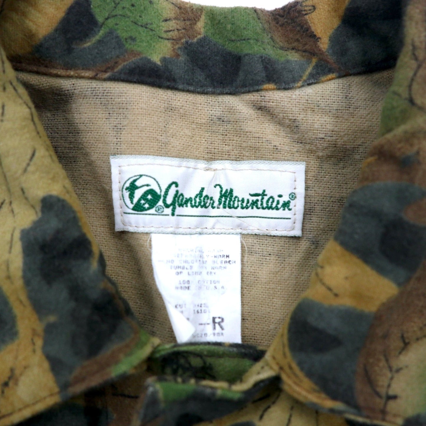 Vintage 90s Utility Jumpsuit USA Made Gender Mountain オールインワン ジャンプスーツ ツナギ L カーキ KELLY COOPER TRU-LEAF カモフラ