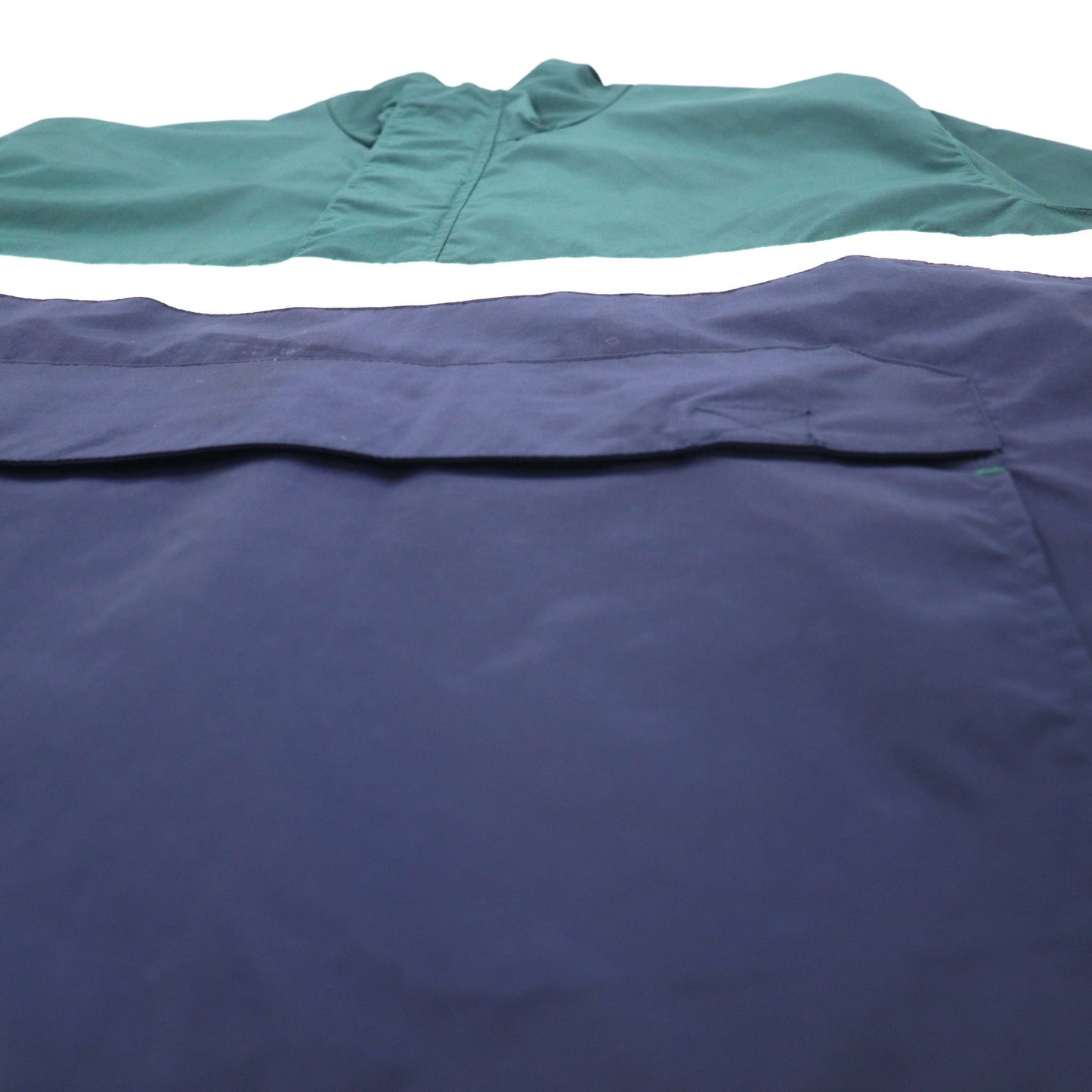 GEAR FOR SPORTS ハーフジップ ナイロンジャケット アノラックジャケット M グリーン ネイビー リップストップ