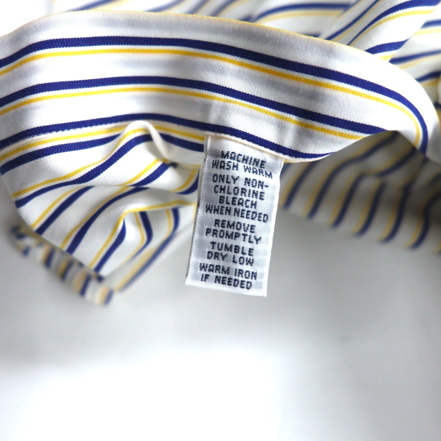 RALPH LAUREN 90年代 ビッグサイズ ボタンダウンシャツ L ホワイト ブルー ストライプ CUSTOM FIT