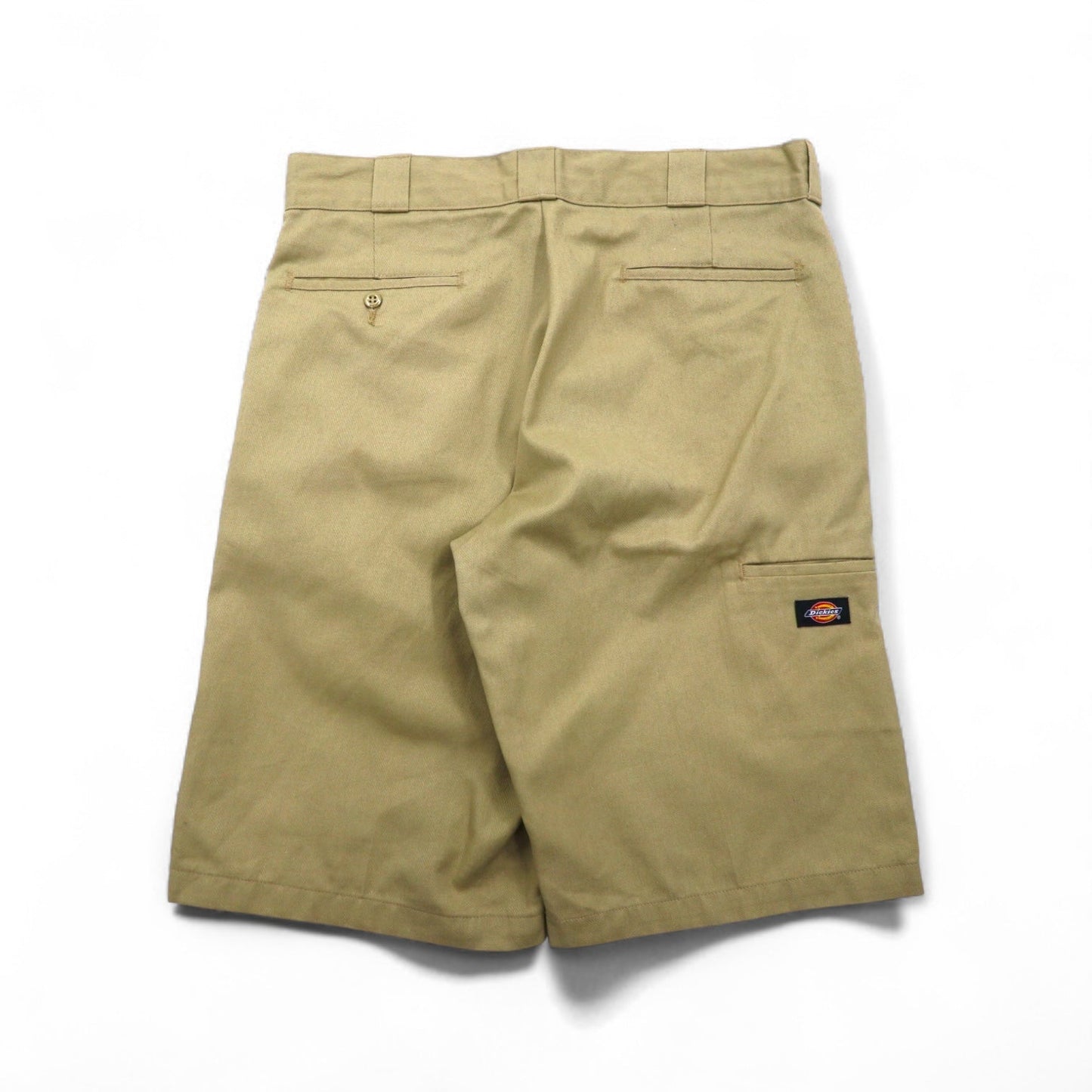 Dickies リラックスフィット RELAXED FIT ショート ワークパンツ ハーフパンツ L ベージュ 膝下丈 WR640 メキシコ製
