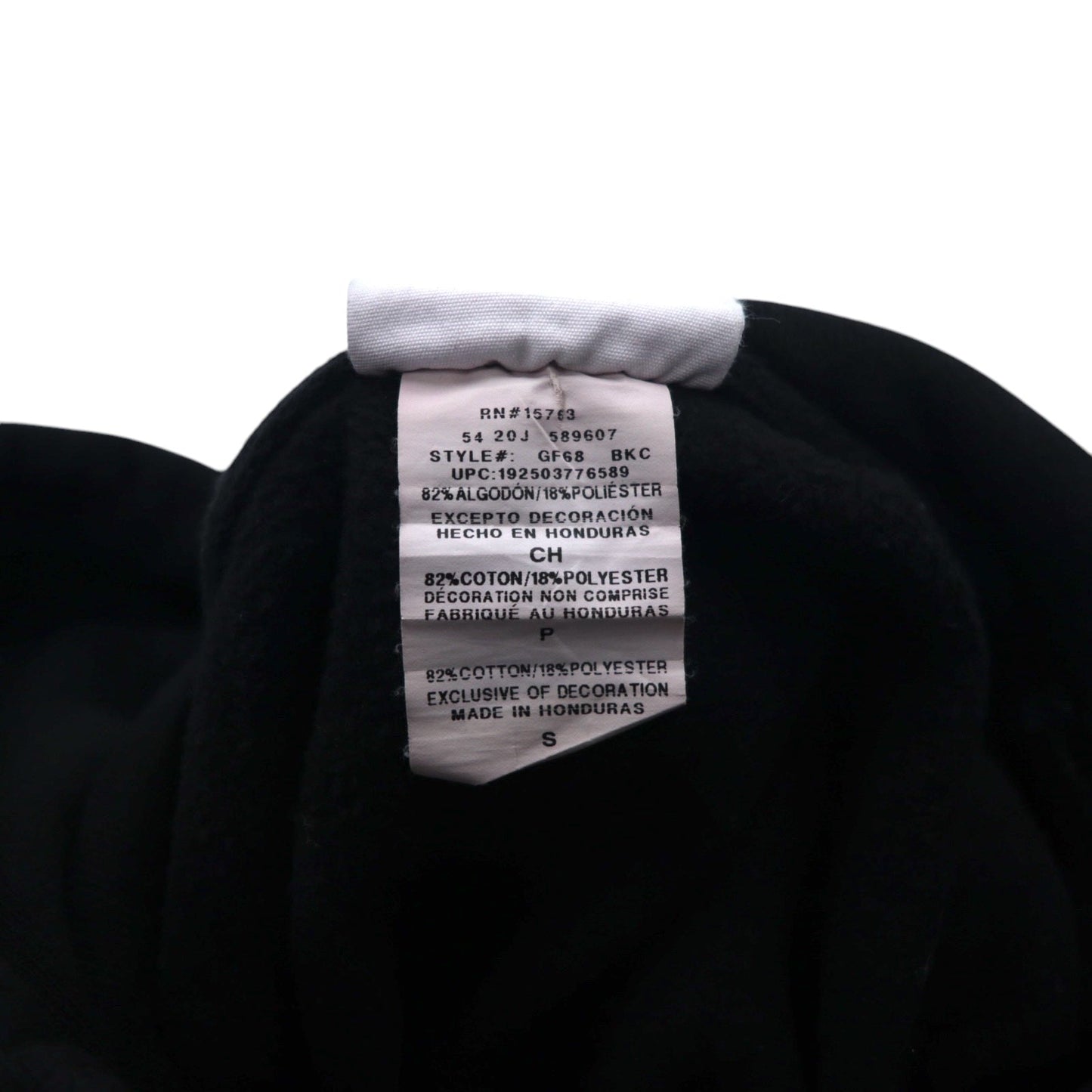 Champion リバースウィーブ REVERSE WEAVE プルオーバーパーカー L ブラック スクリプトロゴ 青単タグ 復刻 ホンジュラス製