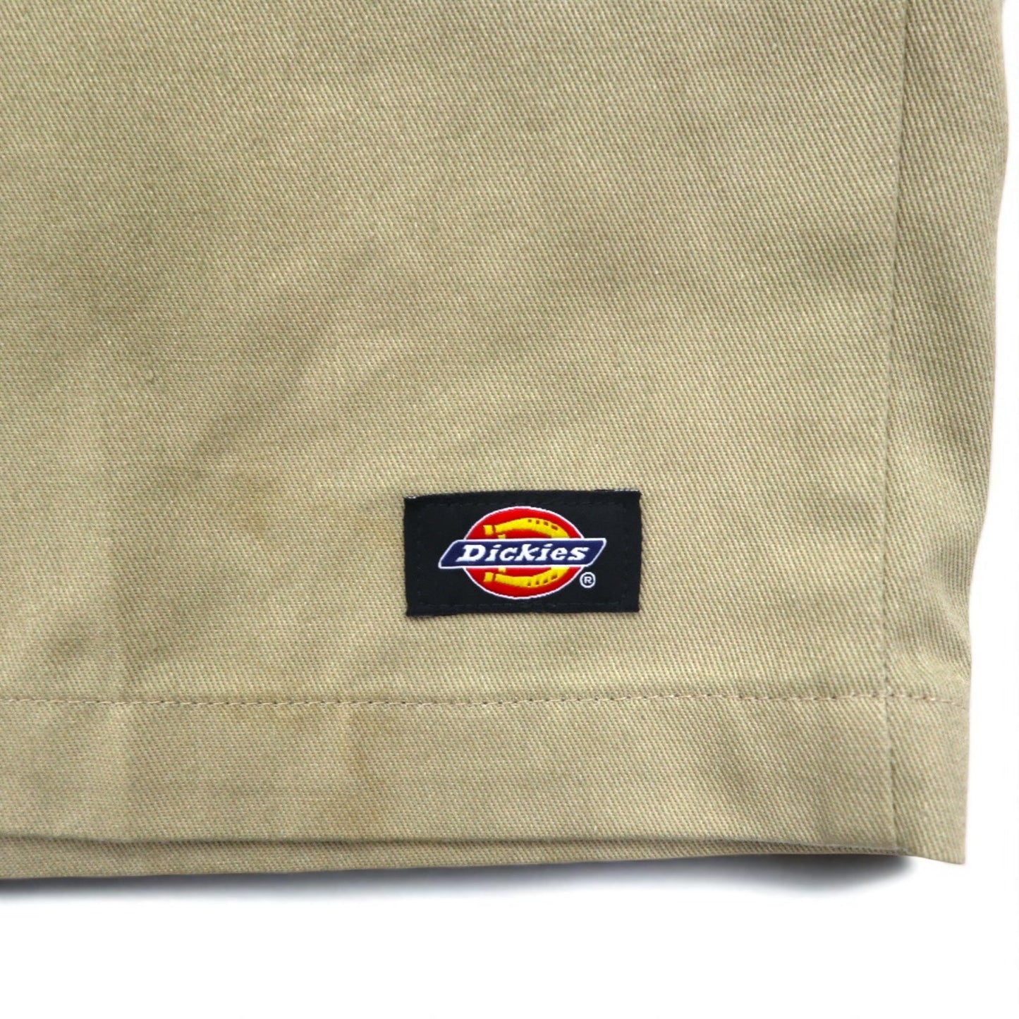 Dickies リラックスフィット RELAXED FIT ショート ワークパンツ ハーフパンツ L ベージュ 膝下丈 WR640 メキシコ製