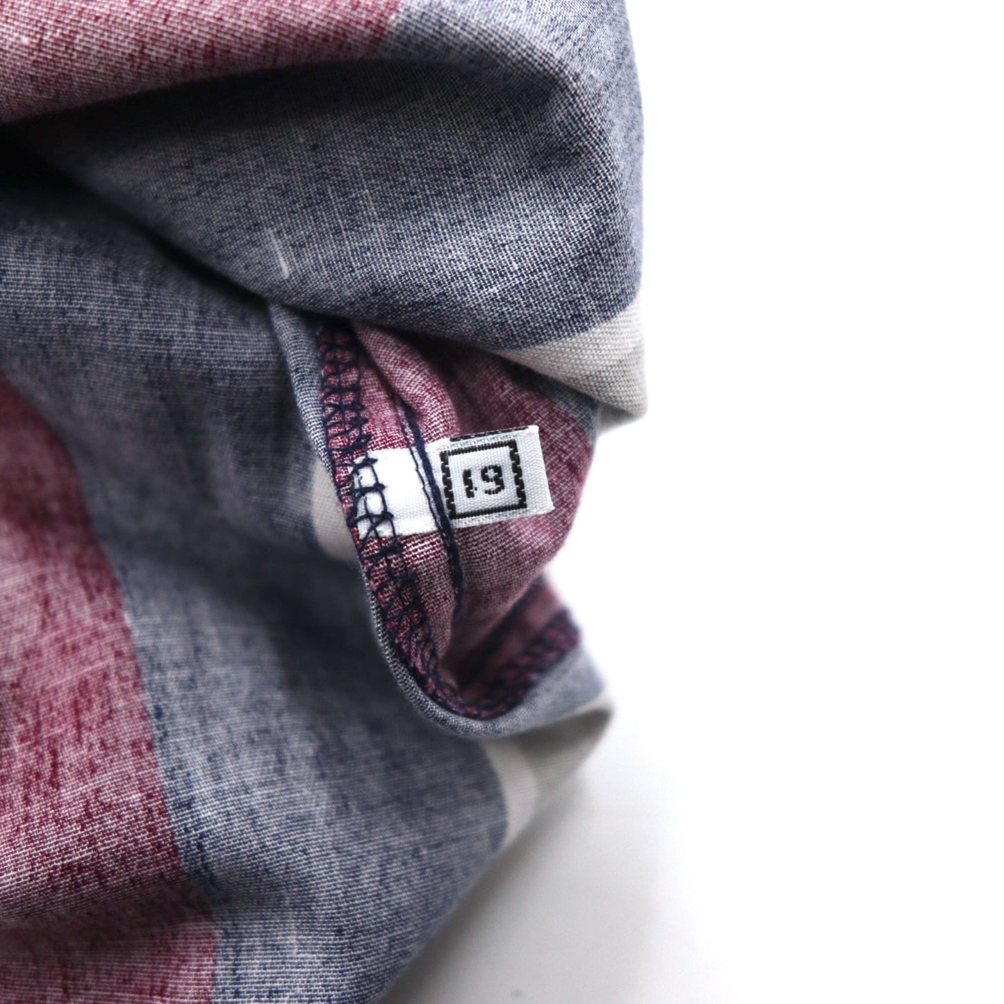 Vintage 90s Stripe Button Down Shirt Shirt CHEROKEE ボタンダウンシャツ L ネイビー ストライプ トルコ製