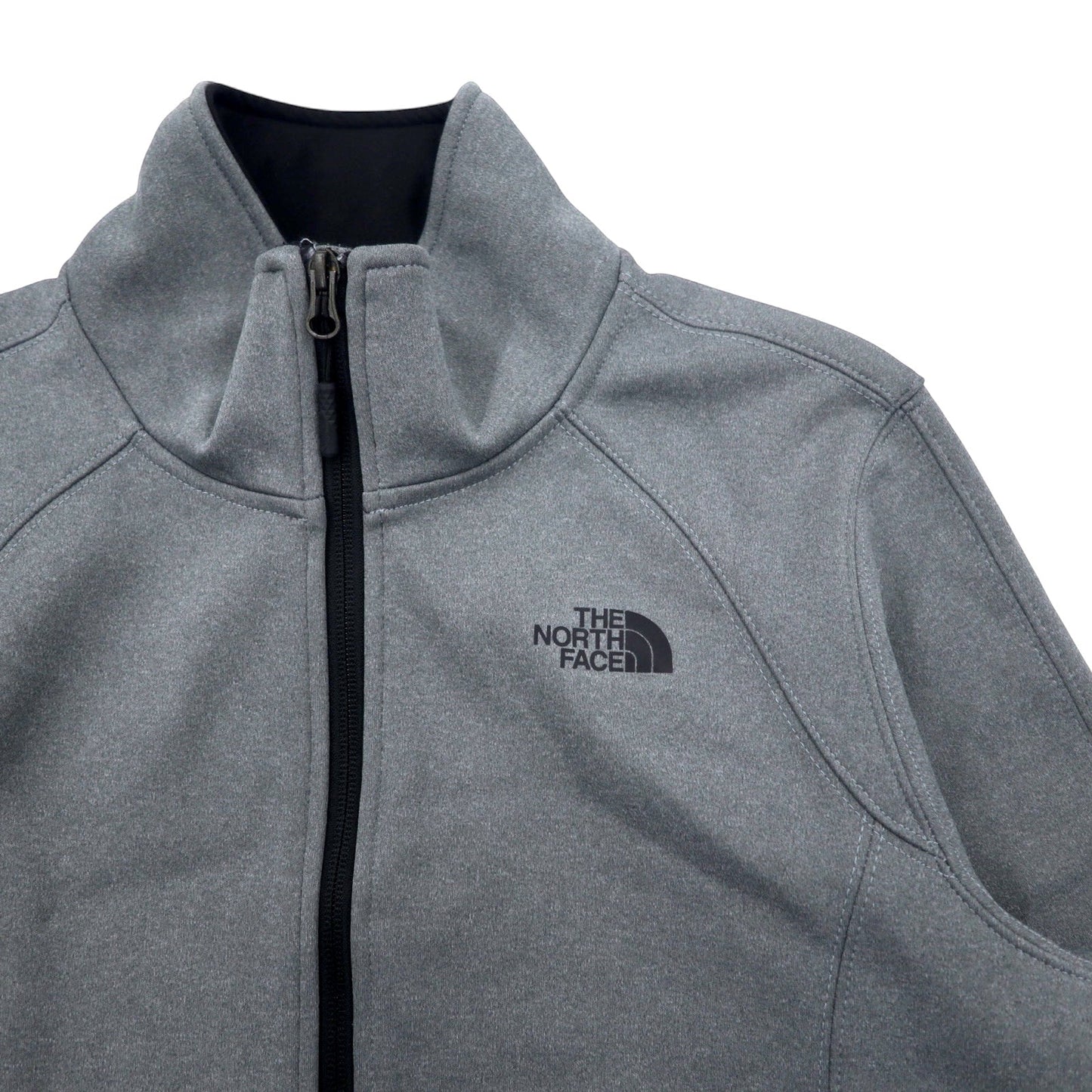 THE NORTH FACE ソフトシェルジャケット M グレー HYVENT WINDWALL US規格 アペックスライザージャケット NF0A35DW
