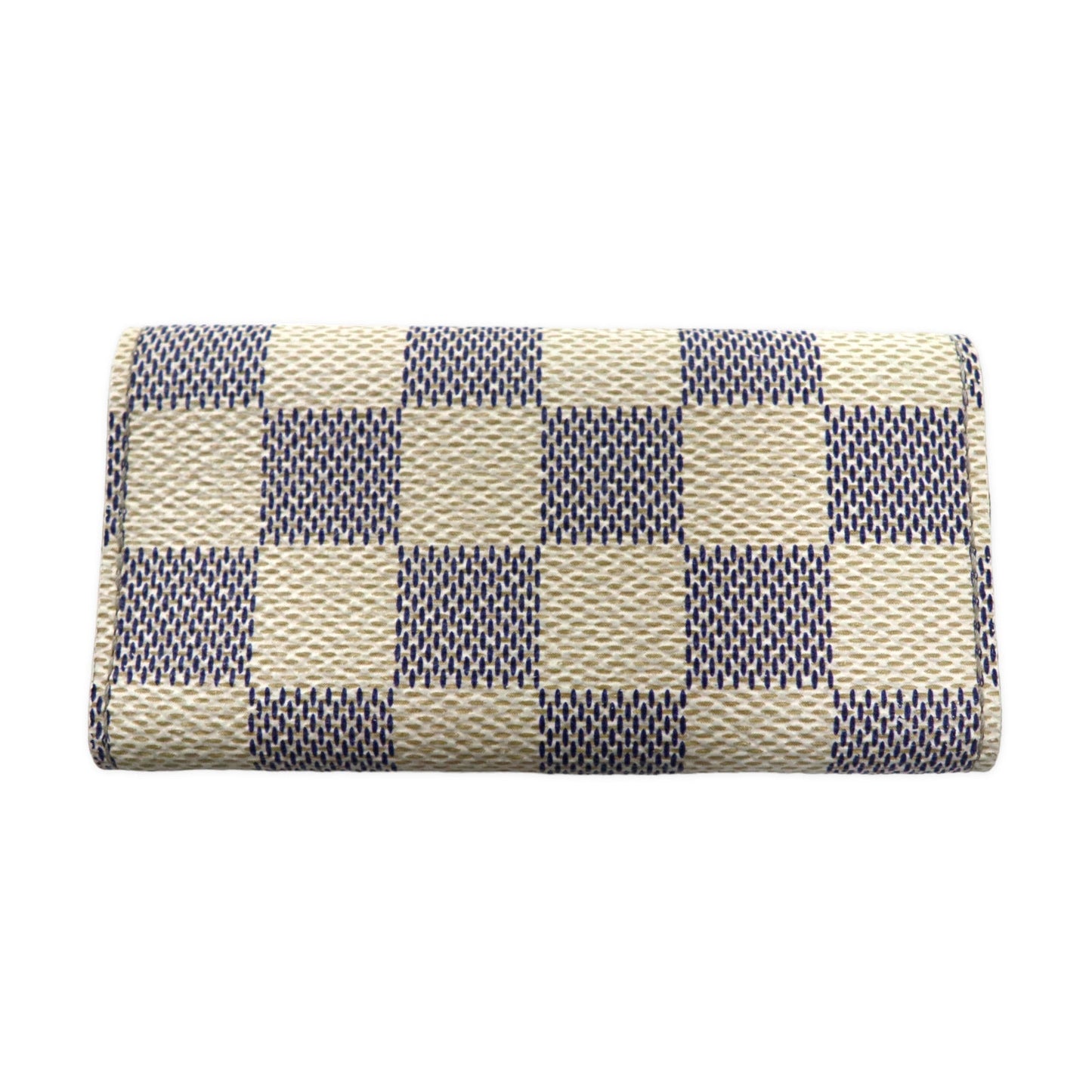 LOUIS VUITTON ダミエ アズール ミュルティクレ4 4連キーケース ホワイト N60020 フランス製