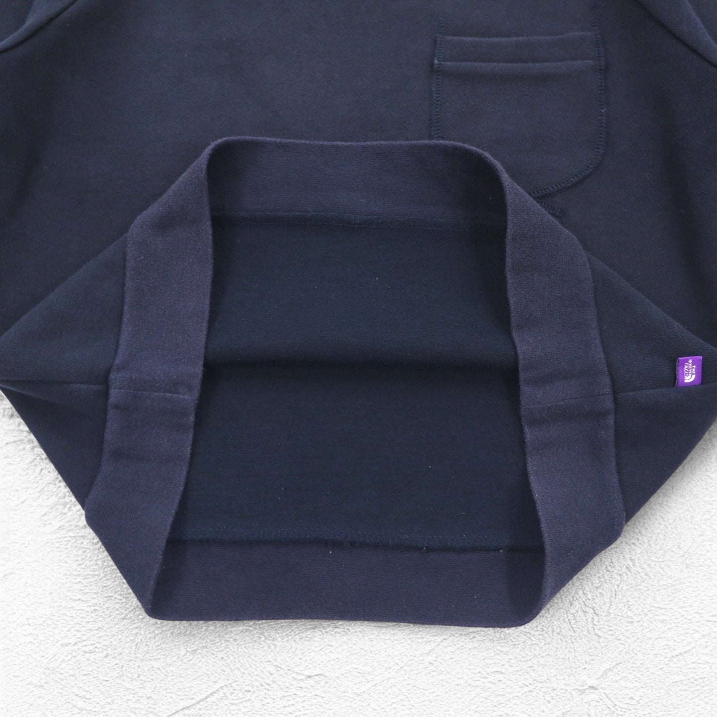 THE NORTH FACE PURPLE LABEL クルーネックスウェット S ネイビー COOLMAX MOUNTAIN CREW NECK SWEAT NT6451N