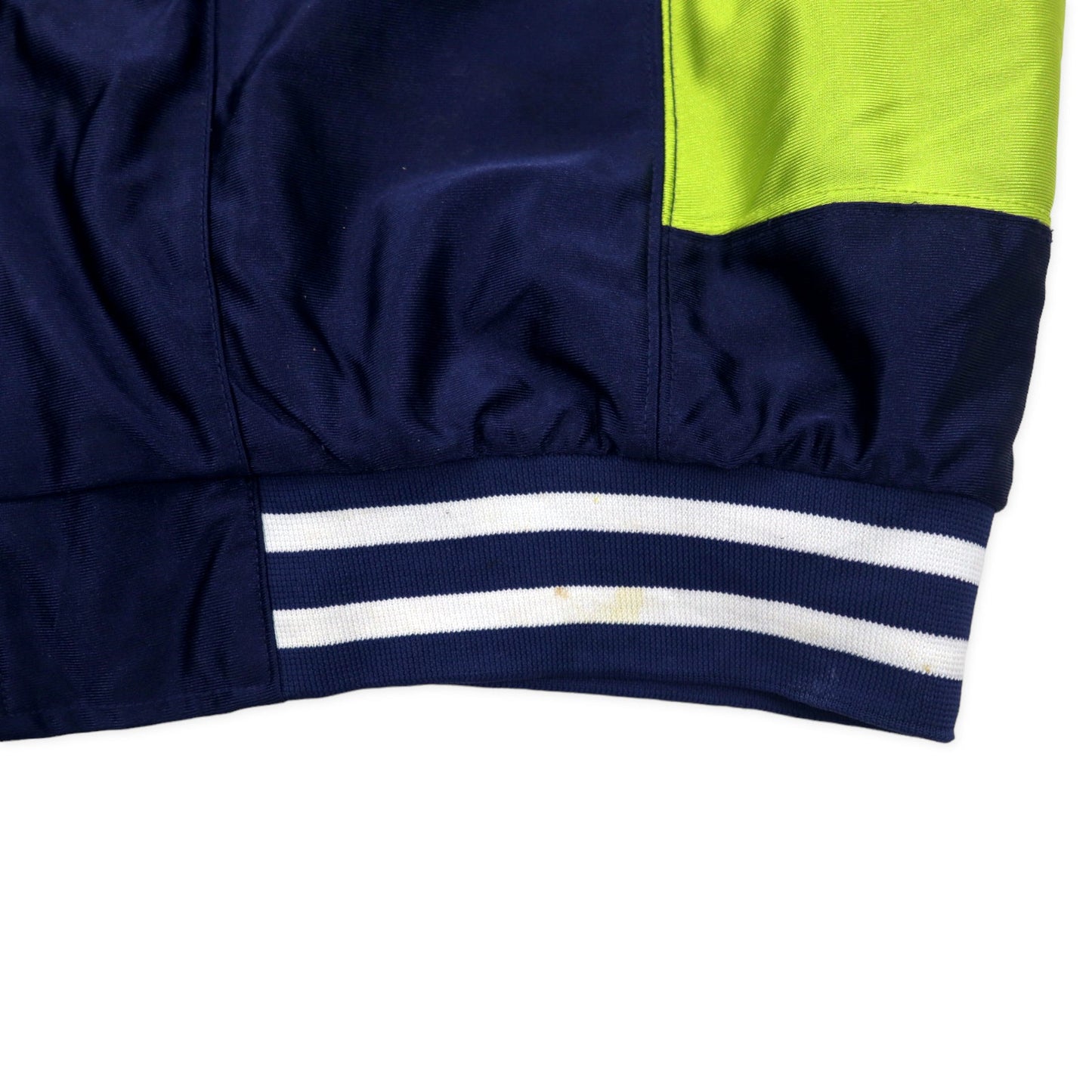 NIKE 90年代 トラックジャケット ジャージ 半袖 XL ネイビー ポリエステル 銀タグ ビッグサイズ