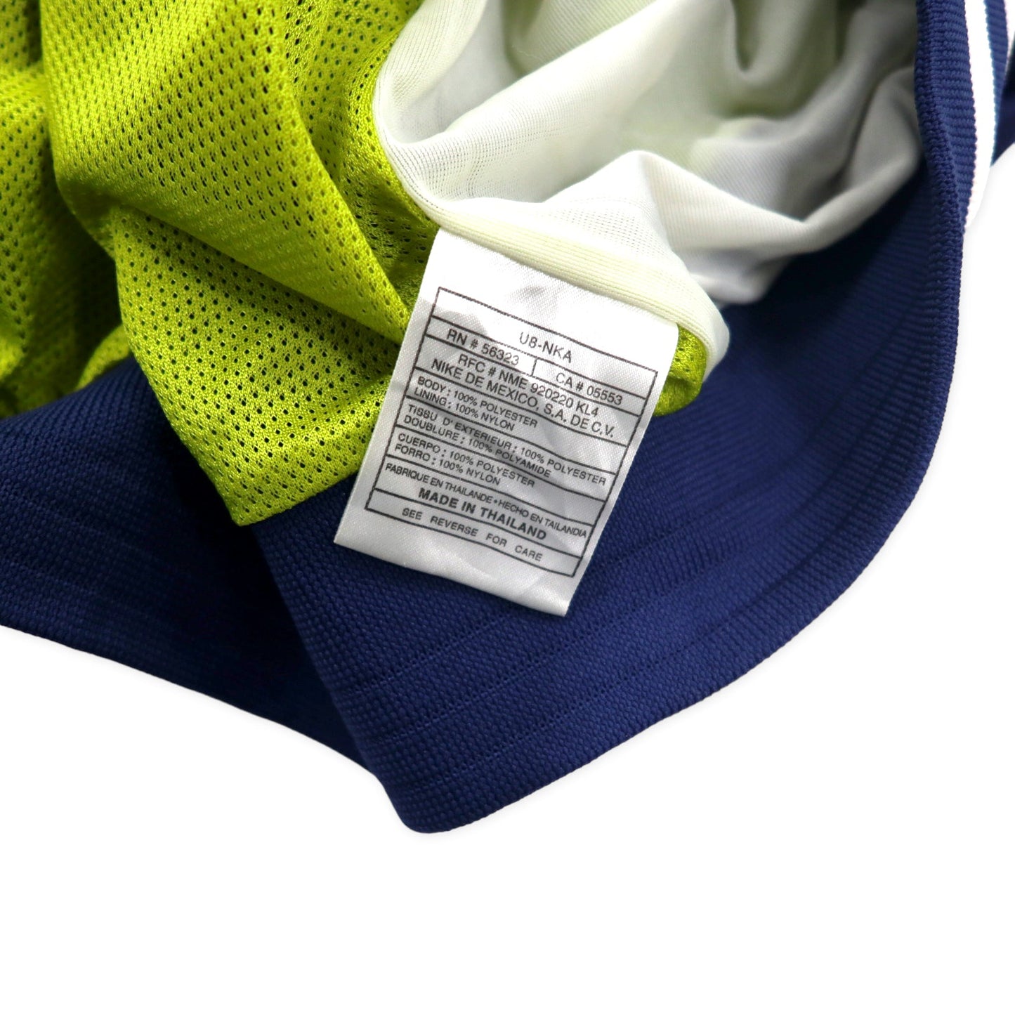 NIKE 90年代 トラックジャケット ジャージ 半袖 XL ネイビー ポリエステル 銀タグ ビッグサイズ