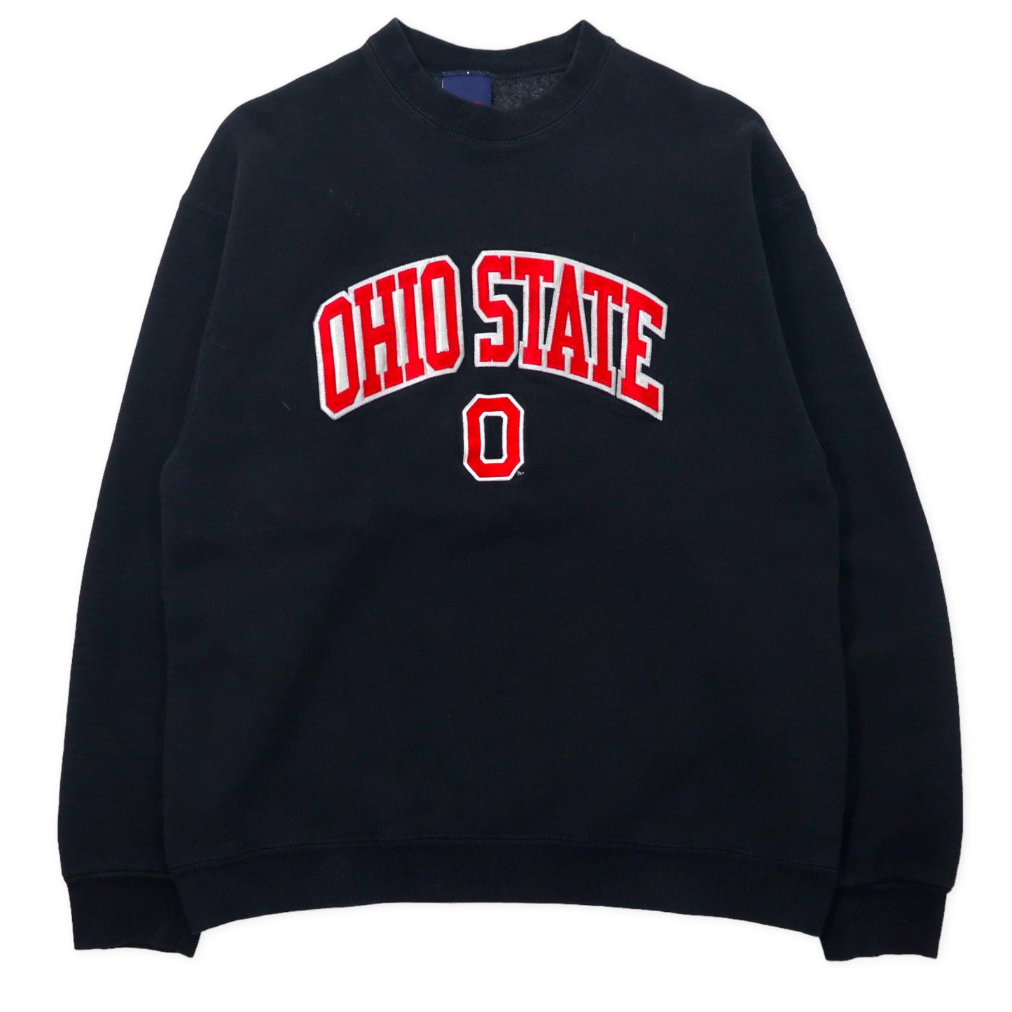 PRO PLAYER カレッジスウェット L ブラック コットン 裏起毛 OHIO STATE メキシコ製