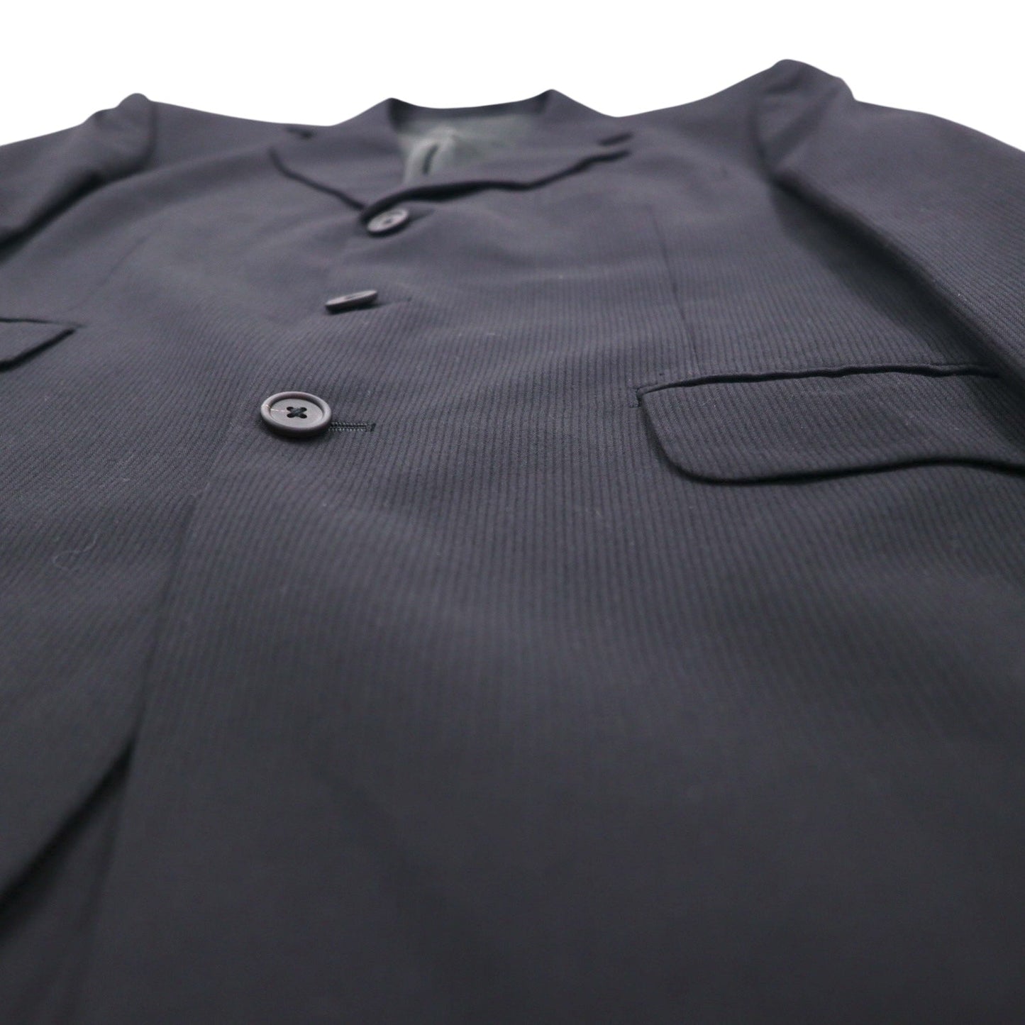 Paul Smith 90年代 3B スーツ セットアップ XL ブラック ウール Tessitura di Quaregna by GHIONE 日本製