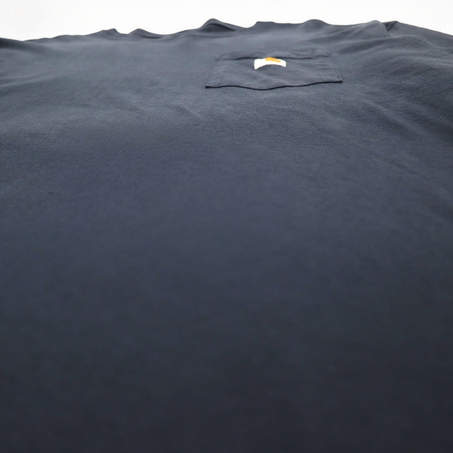 Carhartt ロングスリーブポケット Tシャツ ロンT XL ネイビー ORIGINAL FIT K126 メキシコ製