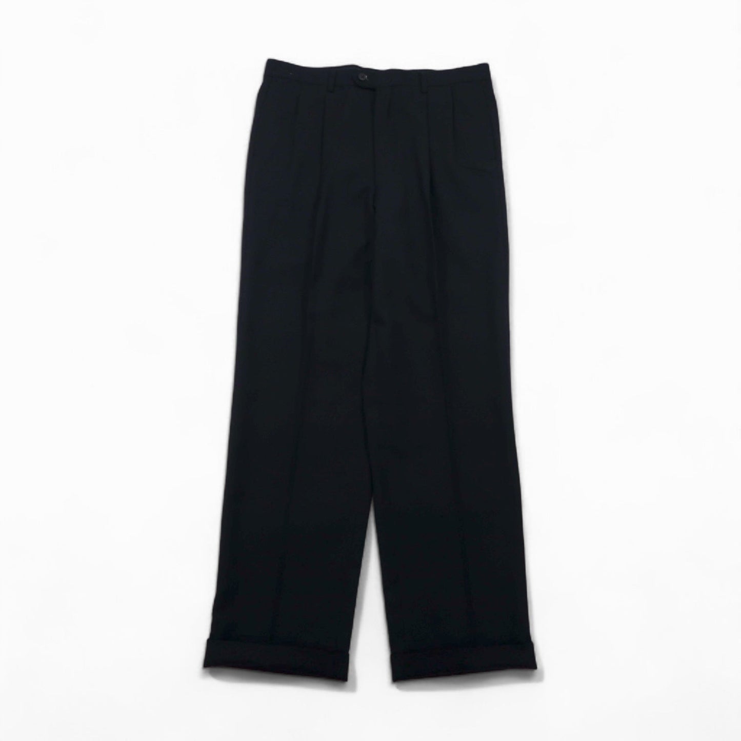 Paul Smith 90年代 3B スーツ セットアップ XL ブラック ウール Tessitura di Quaregna by GHIONE 日本製