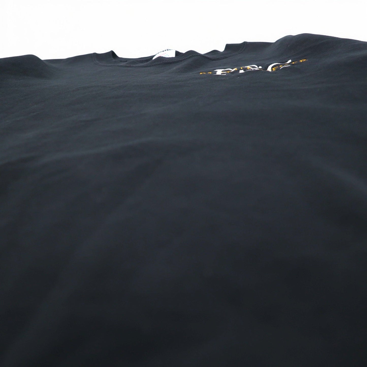 JERZEES USA製 80年代 SUPER SWEATS クルーネック スウェット 2XL ブラック 裏起毛 PSC