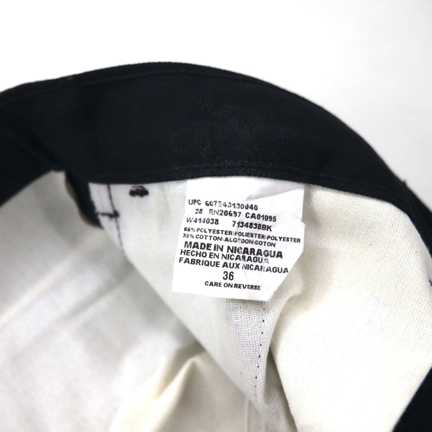 Dickies T/Cツイル ショート ワークパンツ L ブラック ポリエステル コットン 膝下丈 7134838