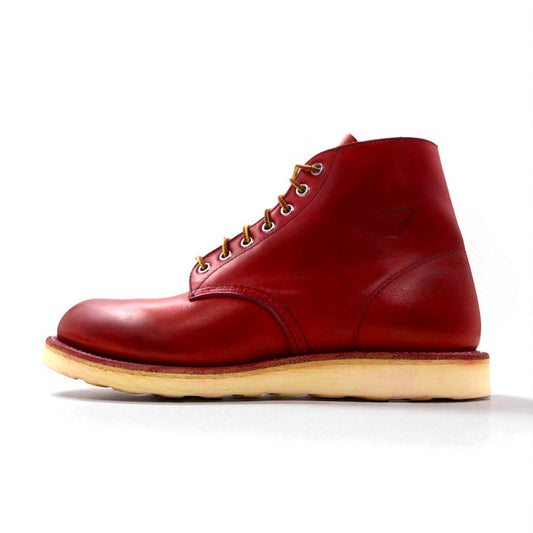 REDWING 6インチ クラシックラウンド 6-inch Classic Round ワークブーツ 27cm レッド オロラセット レザー 8166