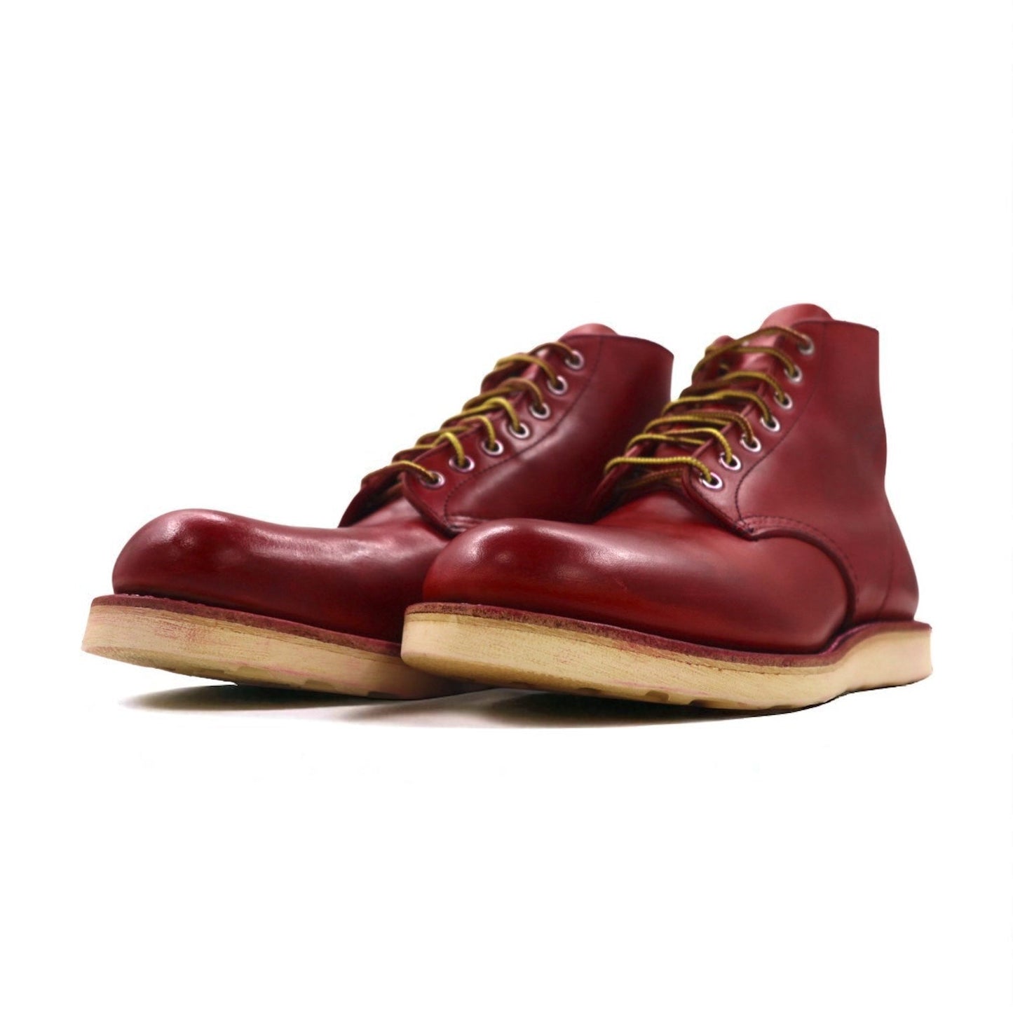 REDWING 6インチ クラシックラウンド 6-inch Classic Round ワークブーツ 27cm レッド オロラセット レザー 8166