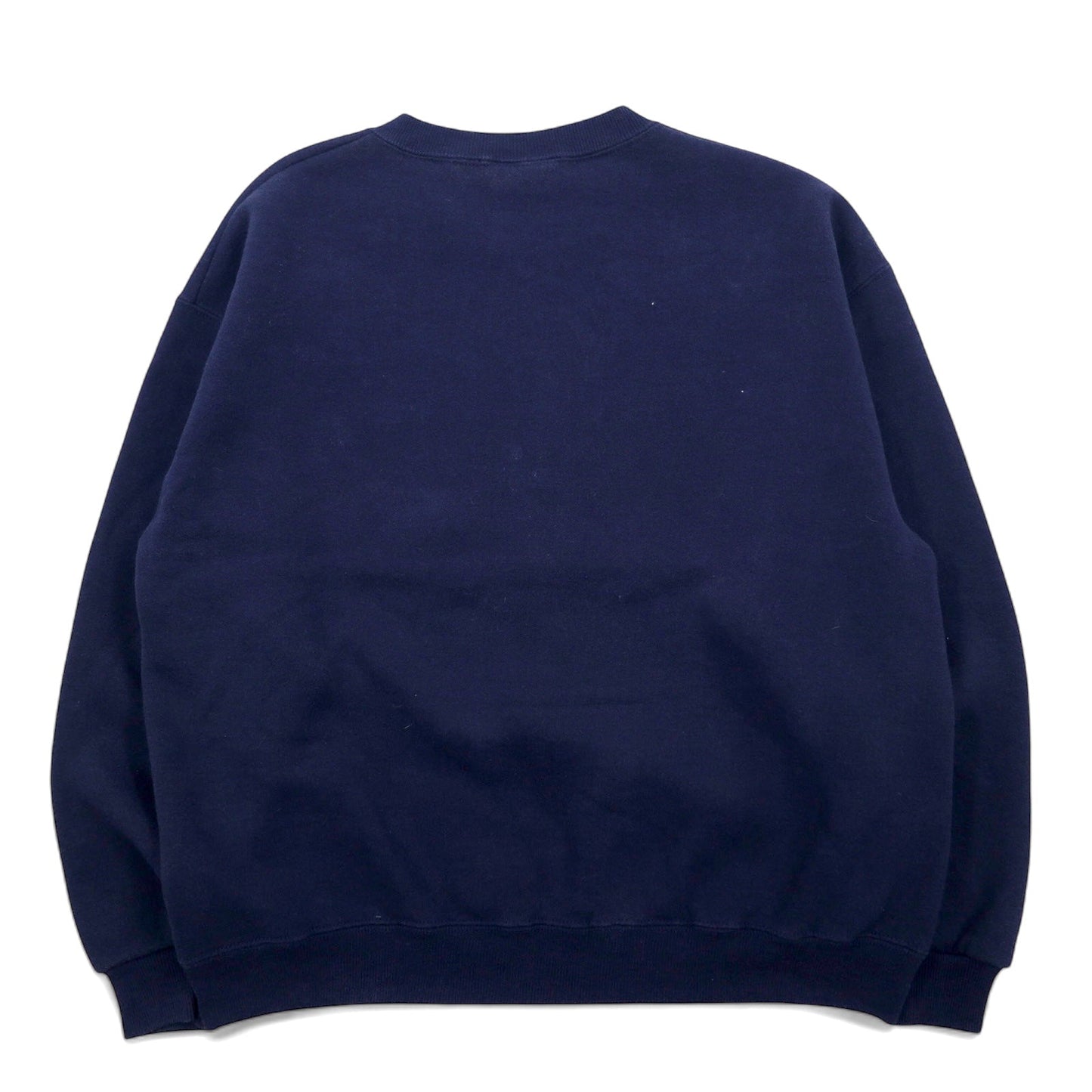 USA製 90年代 VAN HEUSEN プリント スウェット L ネイビー コットン 魚 SUMMIT OUTPOST