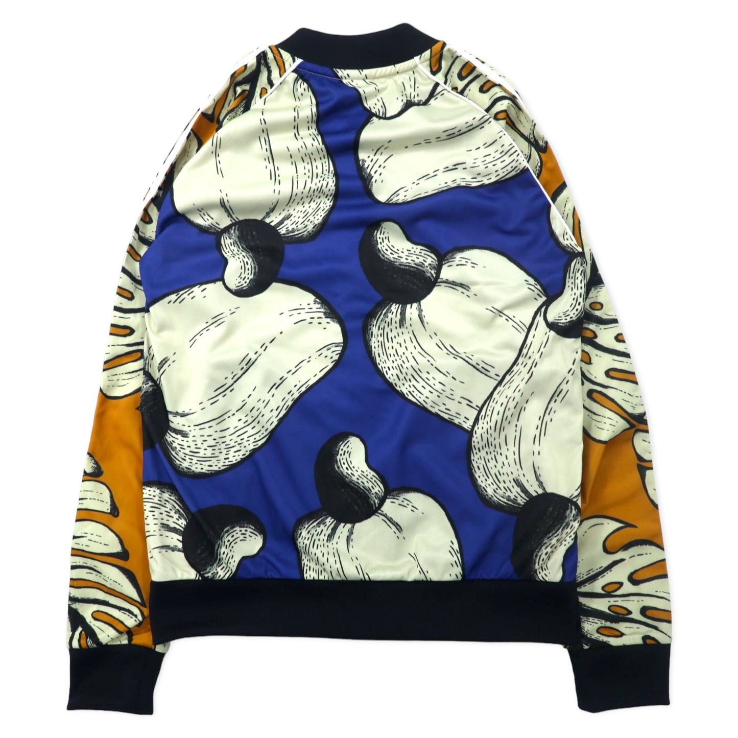 adidas originals × THE FARM COMPANY ATP型 スーパースター トラックジャケット ジャージ OT マルチカラー 総柄 ポリエステル トレフォイルロゴ 3ストライプス DH3053