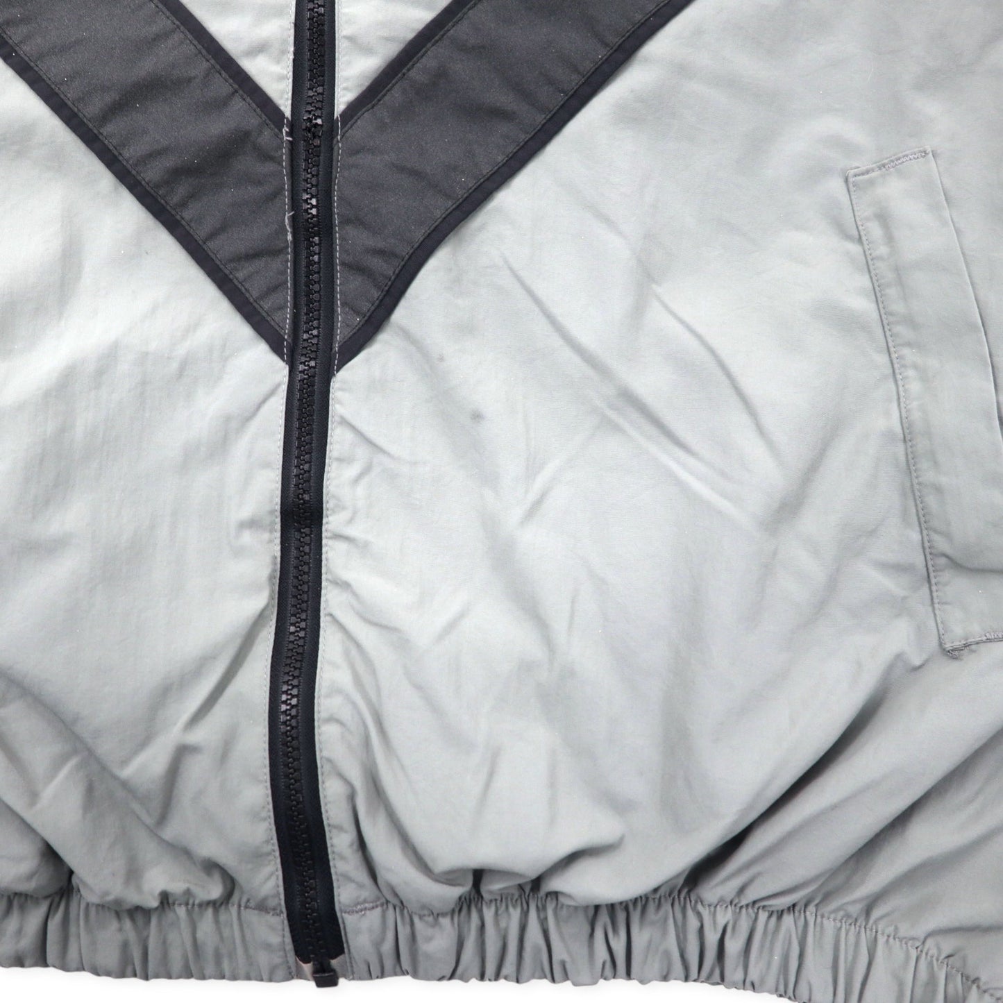 US ARMY 90年代 IPFU トレーニングジャケット L グレー ナイロン ビッグサイズ ミリタリー Physical Training Jacket 8415-01-465-4670 UNICOR / ALDERSON