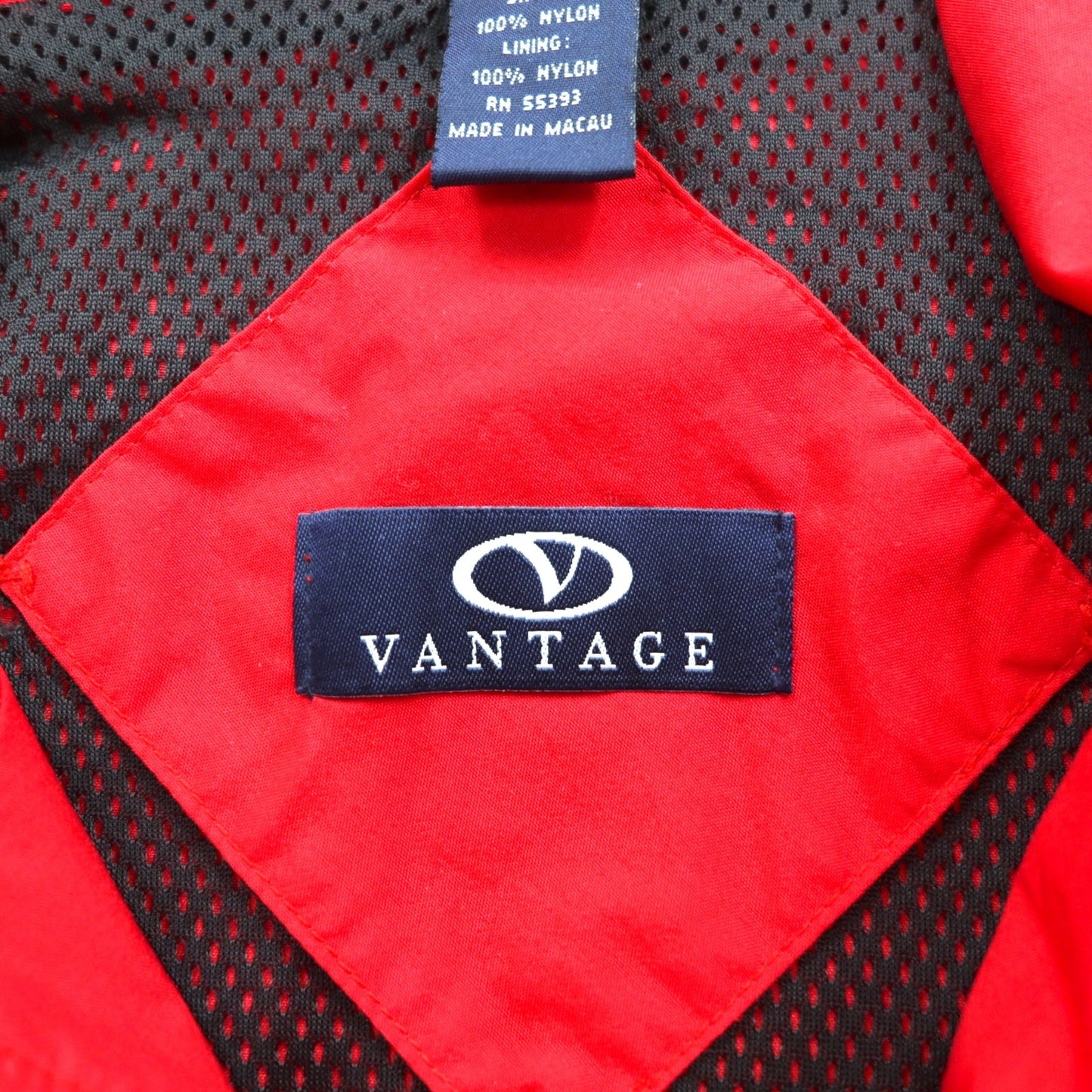 VANTAGE ハーフジップ アノラックパーカー XL レッド US企業 POTAWATOMI ドローコード 未使用品