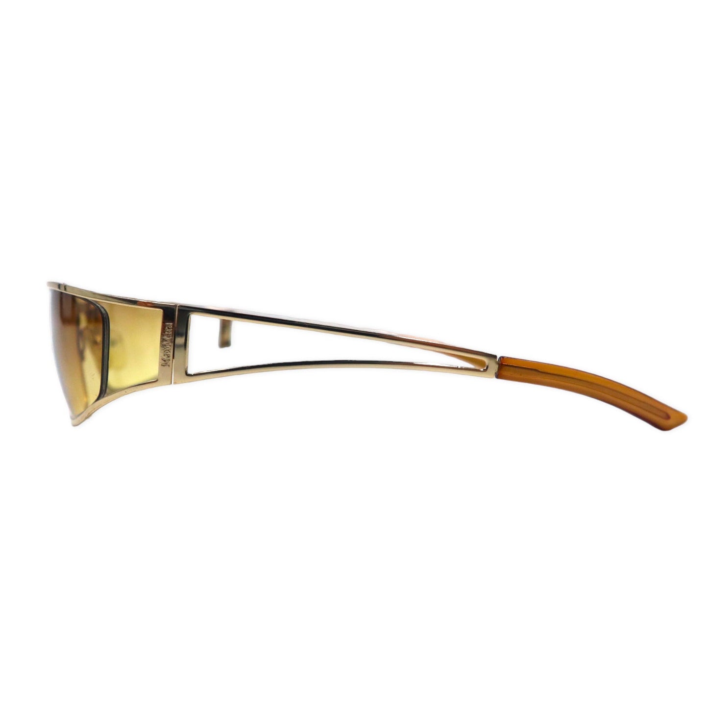 Max Mara サングラス レクタンギュラ ゴールド 120 MM 228/S M12 57-17
