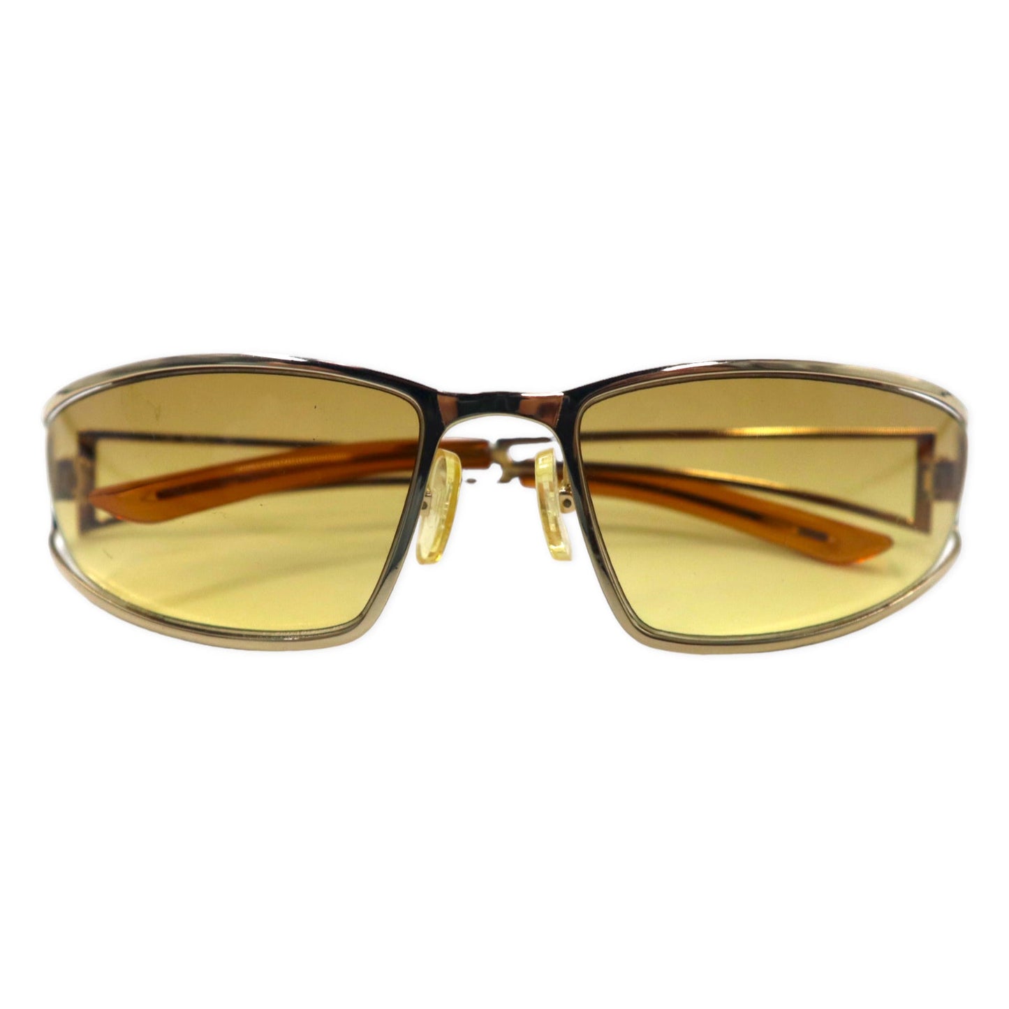 Max Mara サングラス レクタンギュラ ゴールド 120 MM 228/S M12 57-17