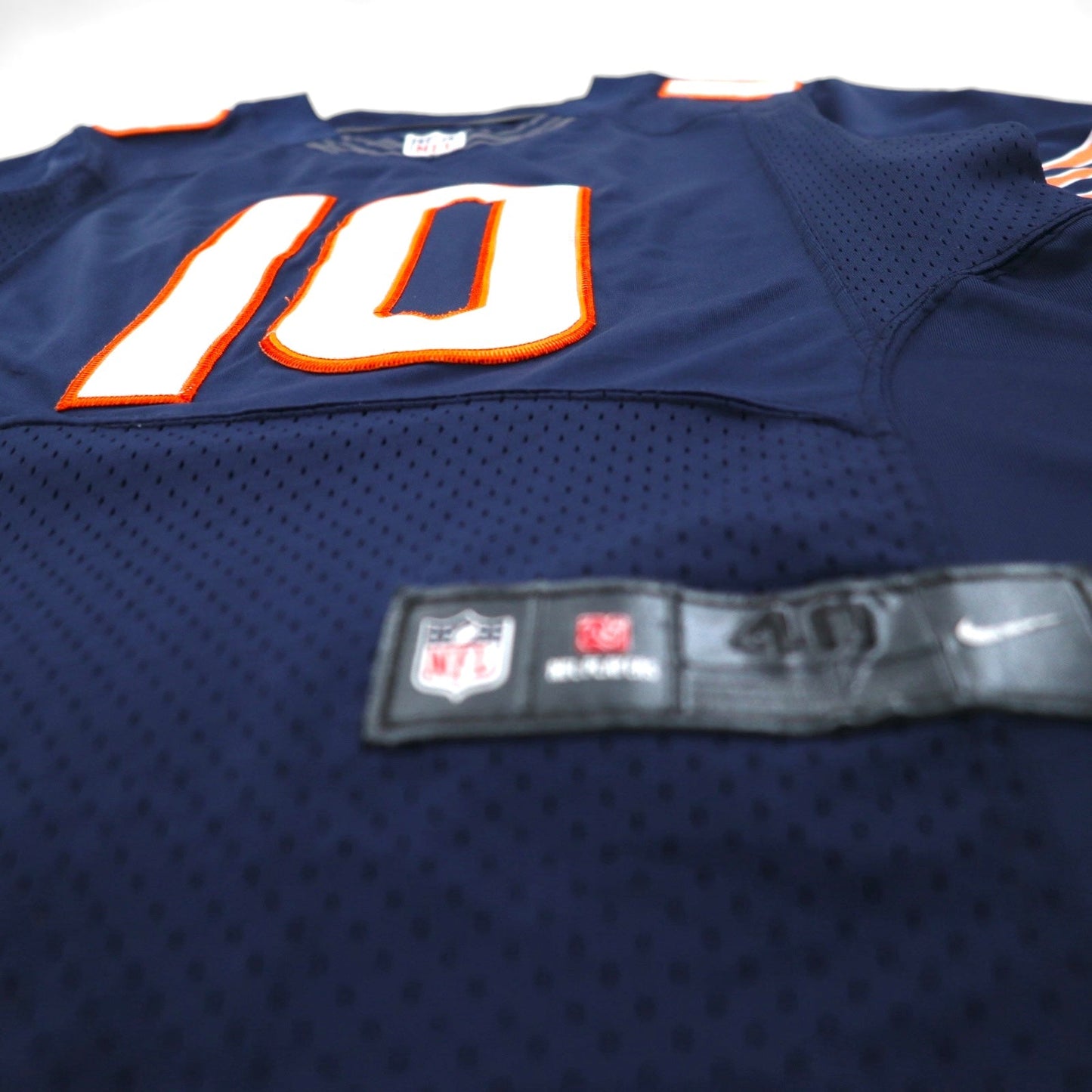 NIKE ゲームシャツ M ネイビー メッシュ ポリエステル NFL ナンバリング