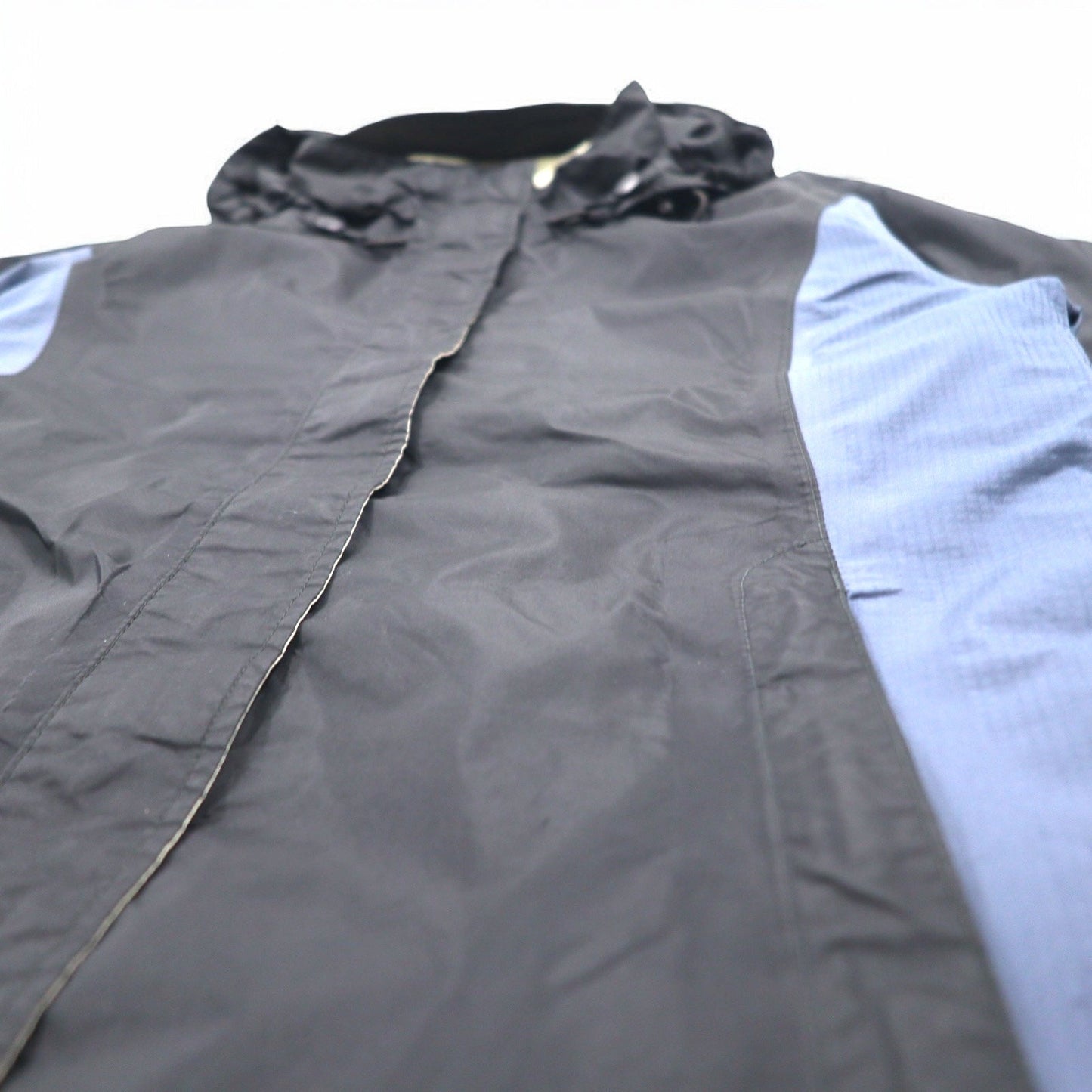 Eddie Bauer 90年代 EBTEK ゴアテックス GORE-TEX マウンテンパーカー M ブラック 防水 フード着脱式