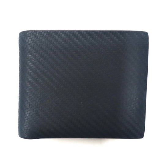 dunhill 2つ折り財布 ネイビー レザー シャーシ CHASSIS イタリア製