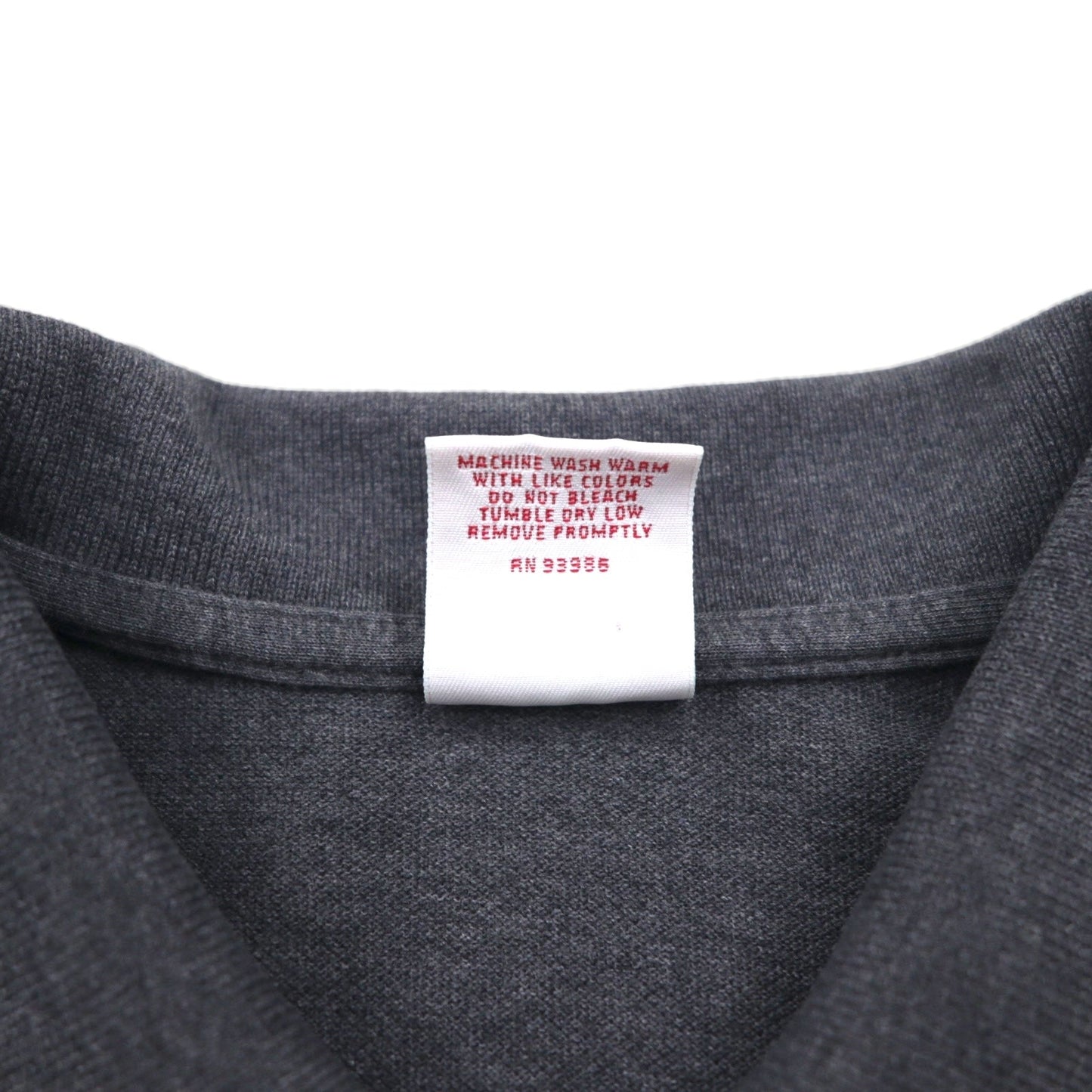 Brooks Brothers ポロシャツ L グレー コットン 鹿の子 ワンポイントロゴ刺繍