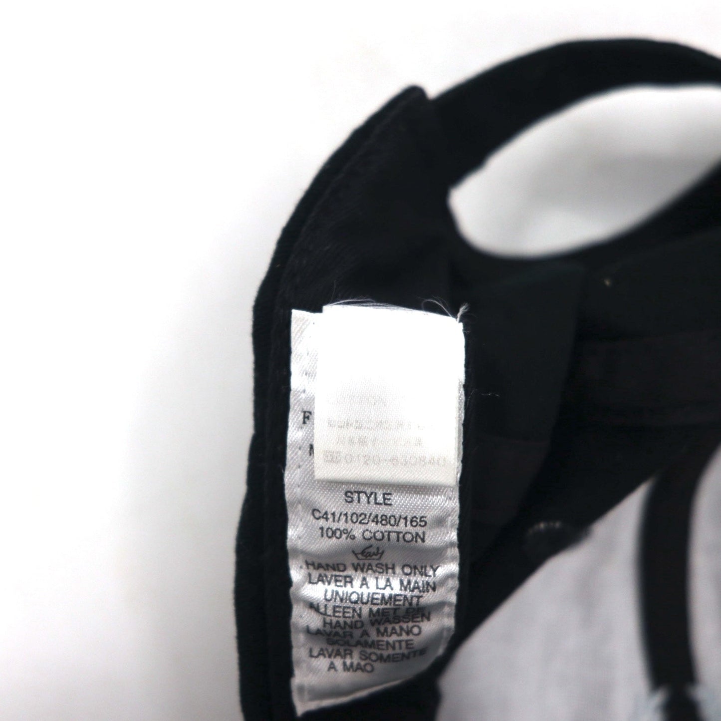 FRED PERRY 6パネルキャップ FREE キャップ ブラック コットン ワンポイントロゴ刺繍