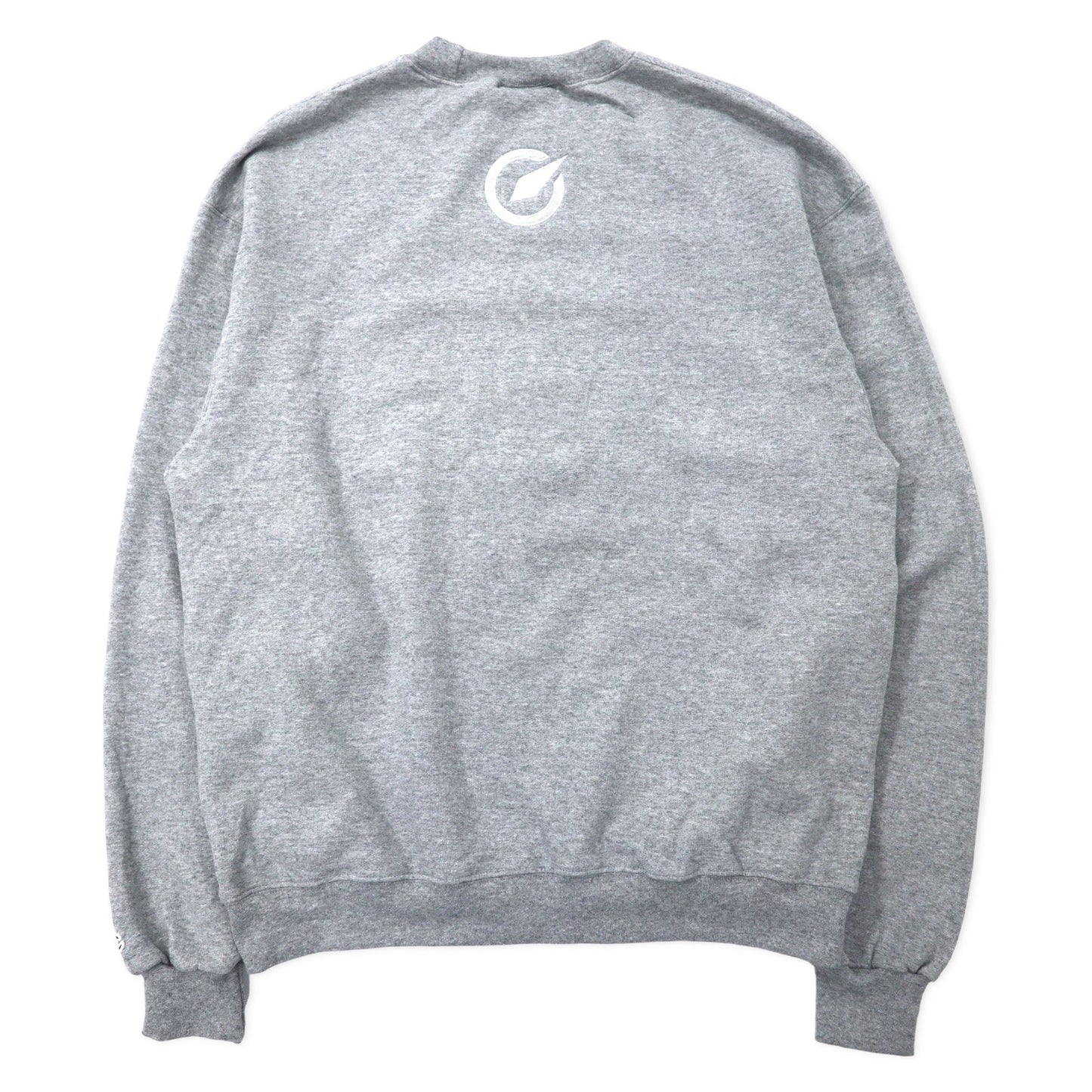 Champion ECO クルーネック スウェット 2XL グレー コットン 裏起毛 MINIMIZE RISK 刺繍 エルサルバドル製