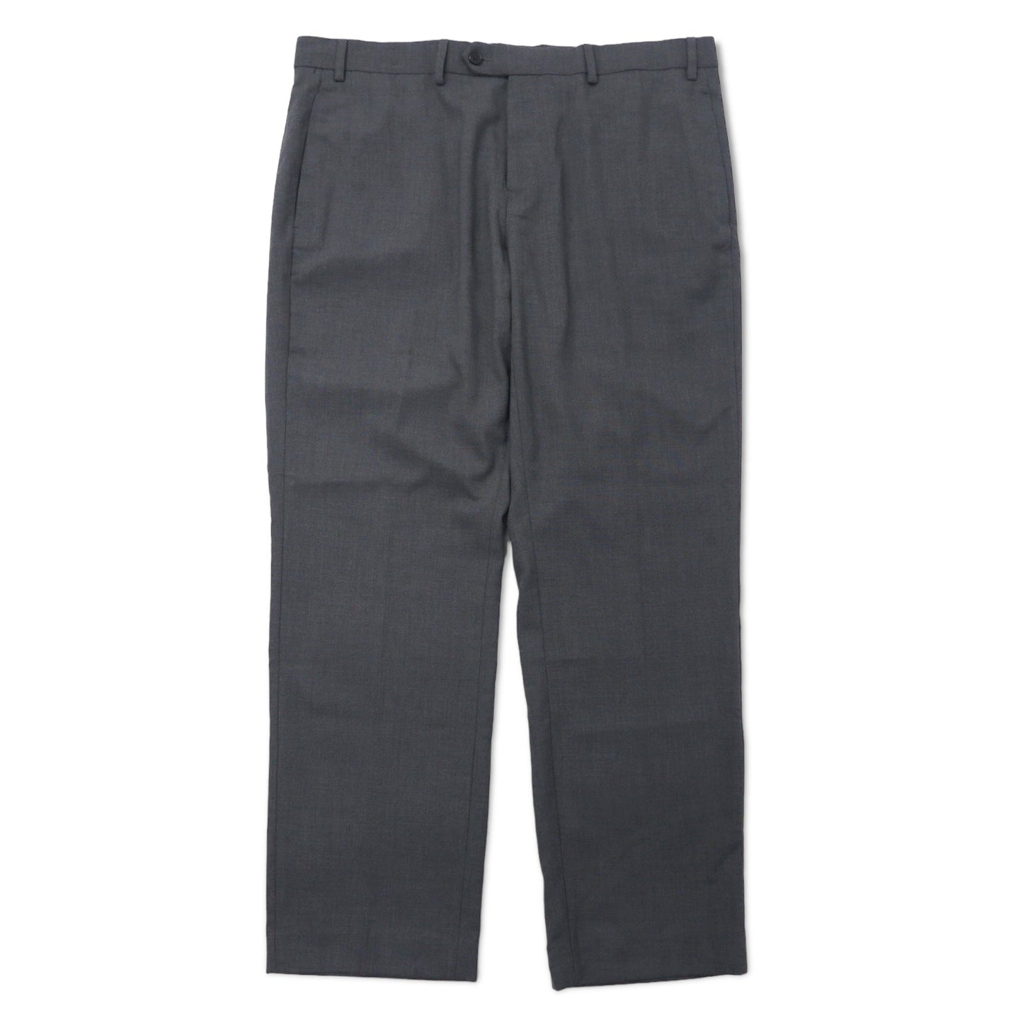 LAUREN RALPH LAUREN クラシックフィット スラックスパンツ 36W グレー ポリエステル ストレッチ ULTRA FLEX 形態安定 未使用品