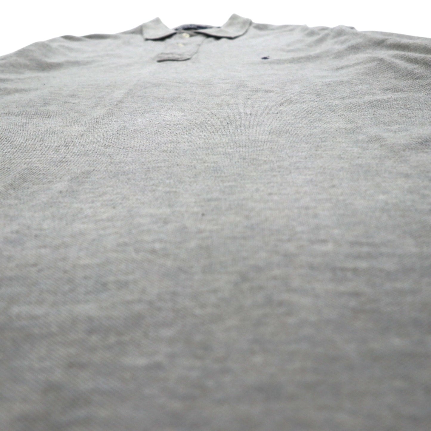 Polo by Ralph Lauren 90年代 ポロシャツ M グレー コットン スモールポニー刺繍