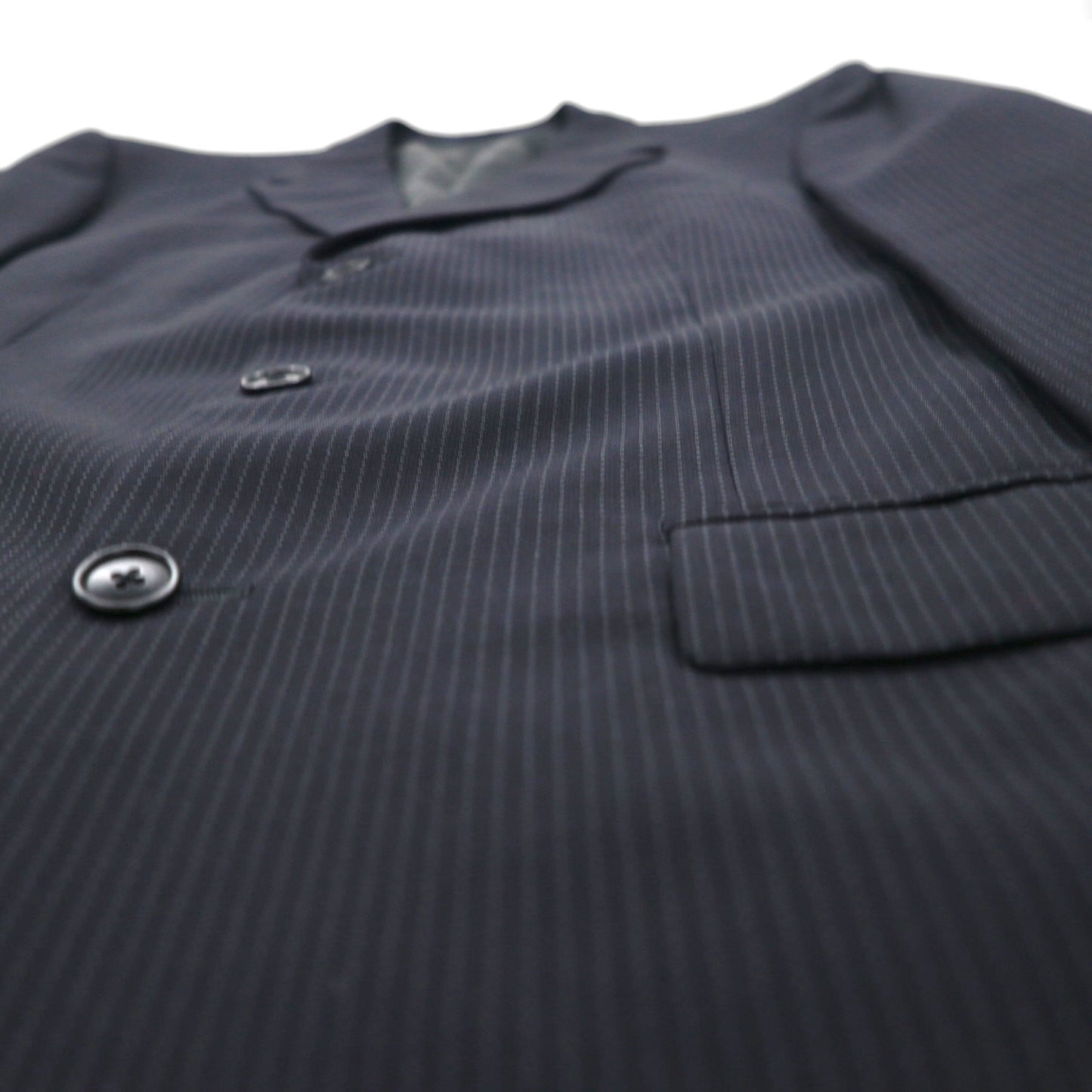 Paul Smith 90年代 3B スーツ セットアップ XL ブラック バーズアイ LANIFICIO FINTES イタリア生地 日本製