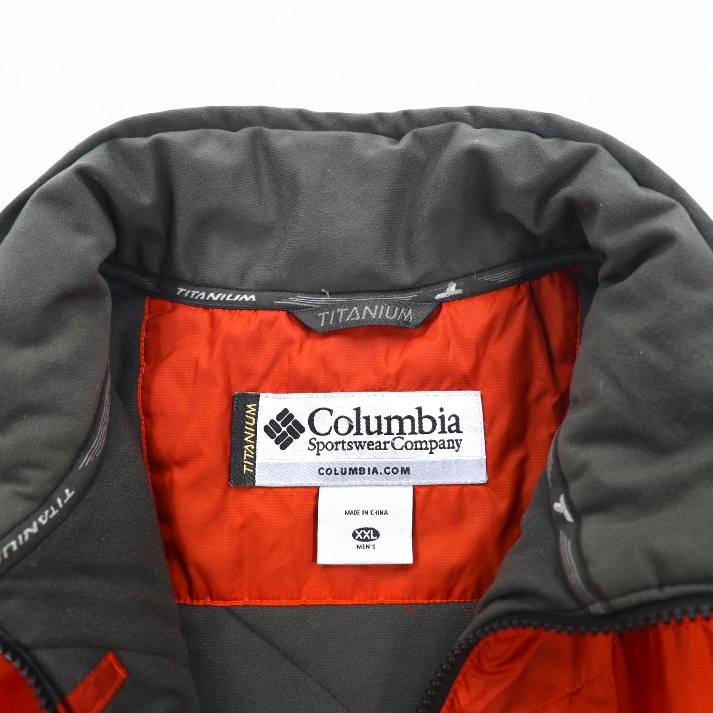 Columbia タイタニウム TITANIUM インサレーションジャケット 中綿 XXL オレンジ SM6509